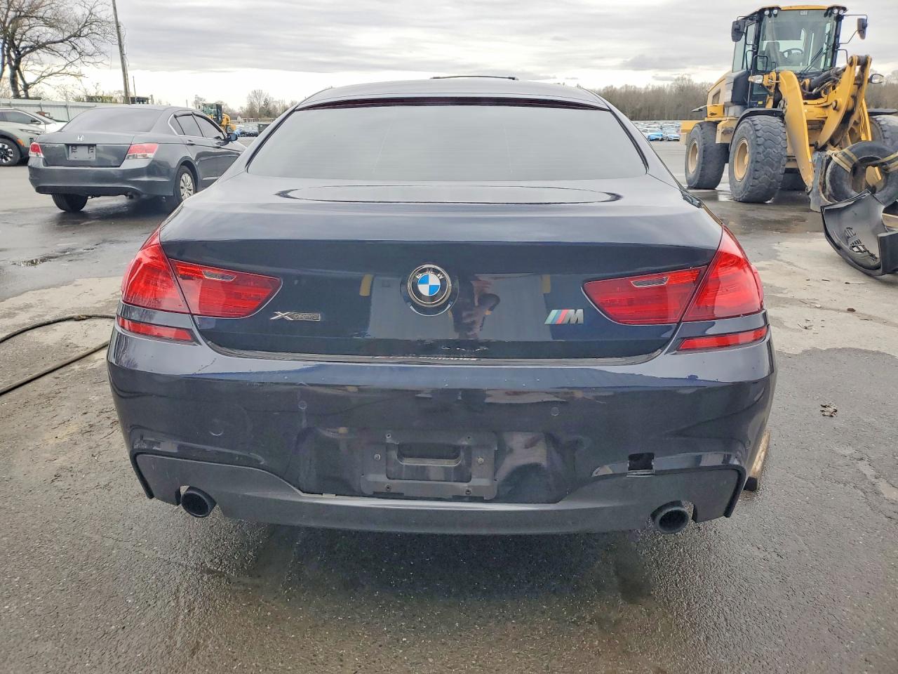 2014 Bmw 640 Xi Gran Coupe Blue vin: WBA6B8C56ED452848
