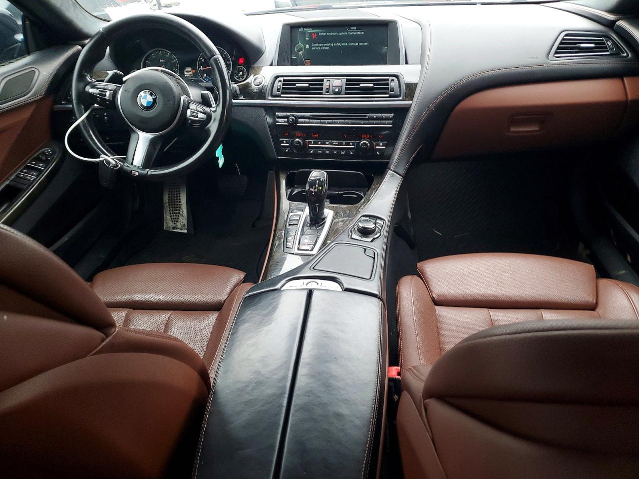 2014 Bmw 640 Xi Gran Coupe Blue vin: WBA6B8C56ED452848