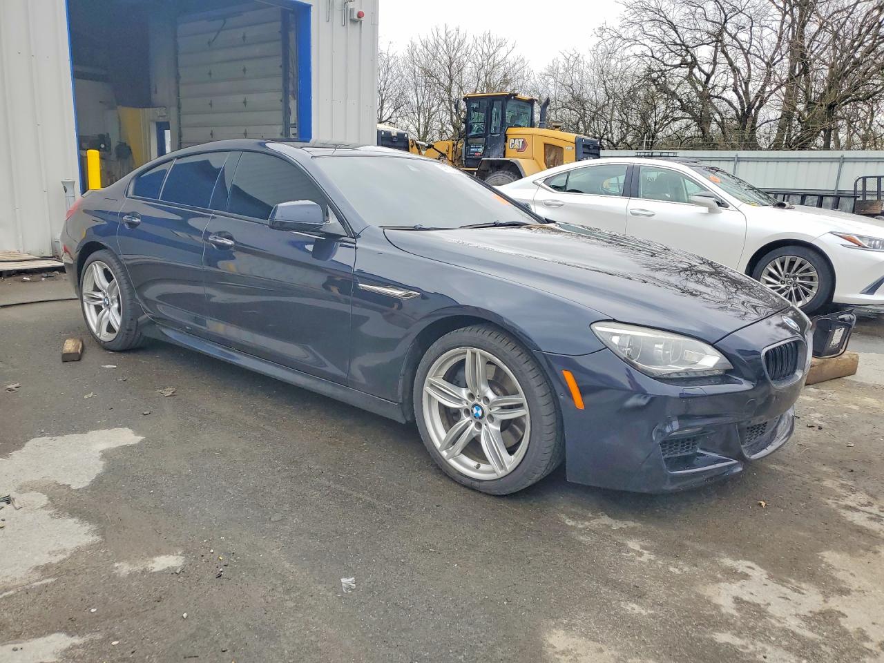 2014 Bmw 640 Xi Gran Coupe Blue vin: WBA6B8C56ED452848