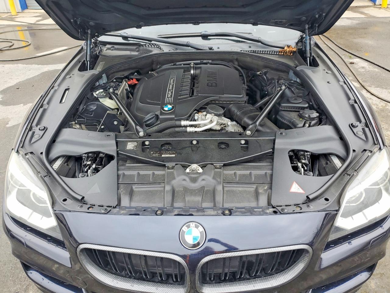 2014 Bmw 640 Xi Gran Coupe Blue vin: WBA6B8C56ED452848