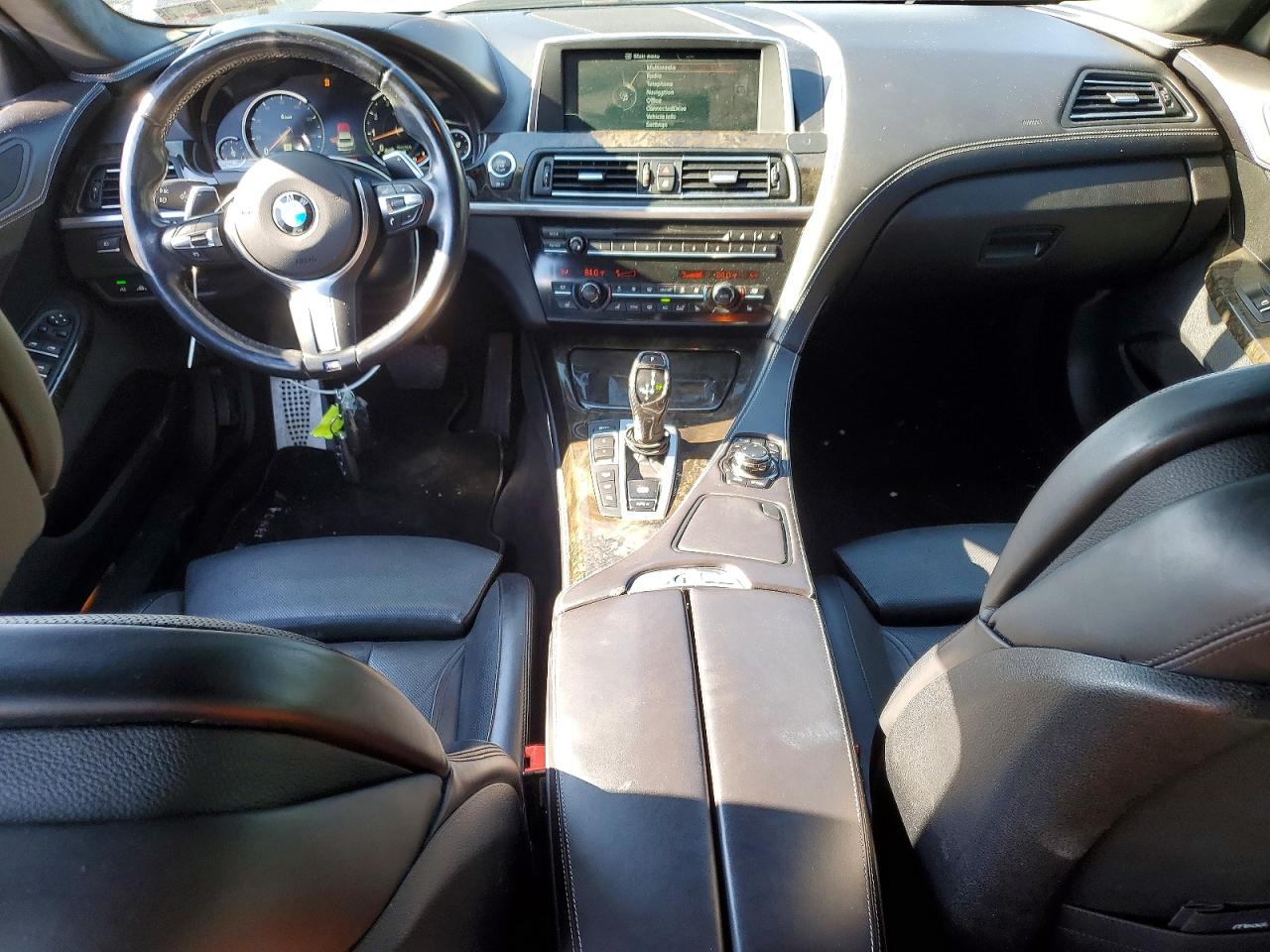 2014 Bmw 640 Xi Gran Coupe Blue vin: WBA6B8C56ED452882