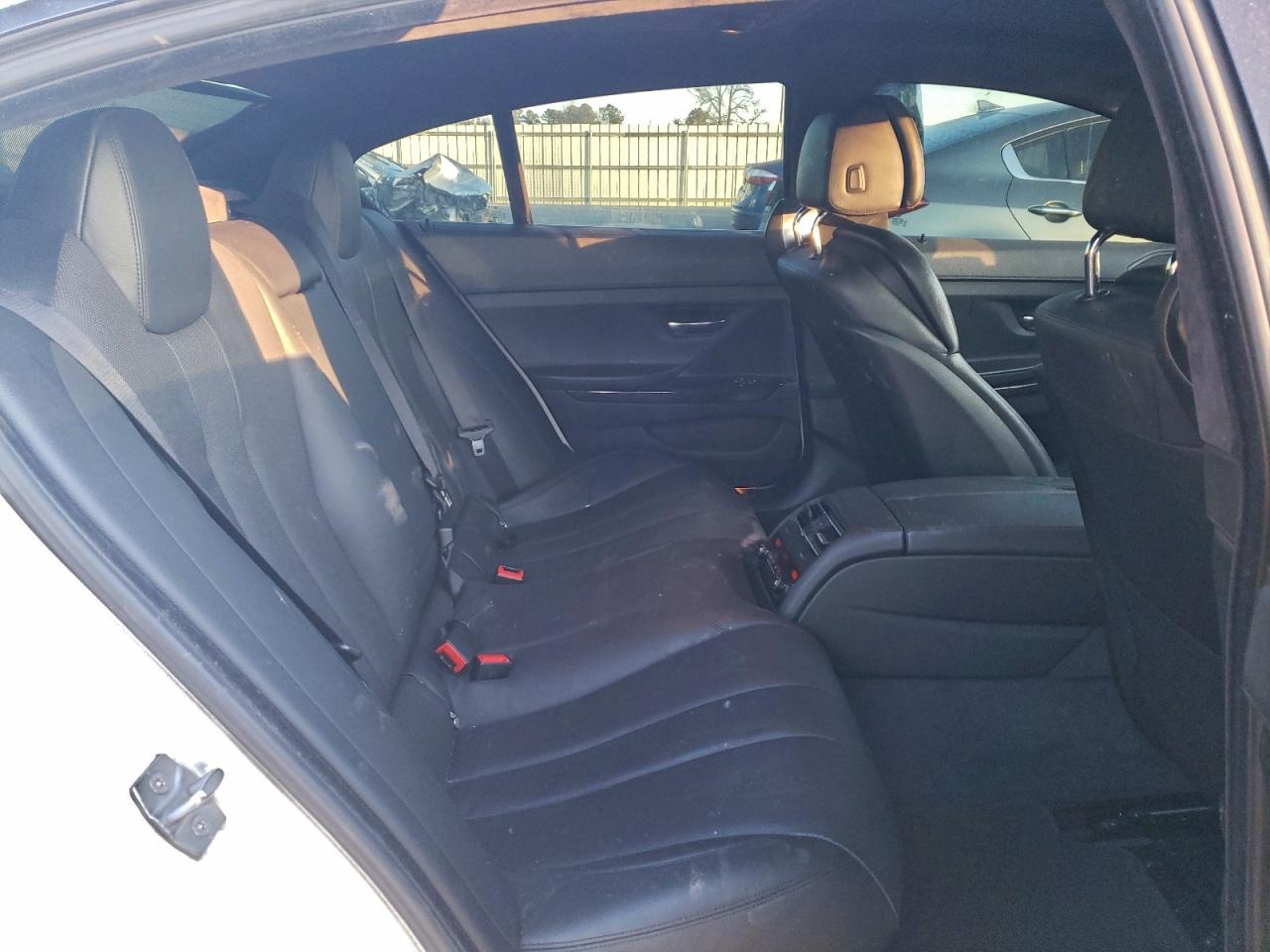 2014 Bmw 640 Xi Gran Coupe White vin: WBA6B8C57EDZ72671