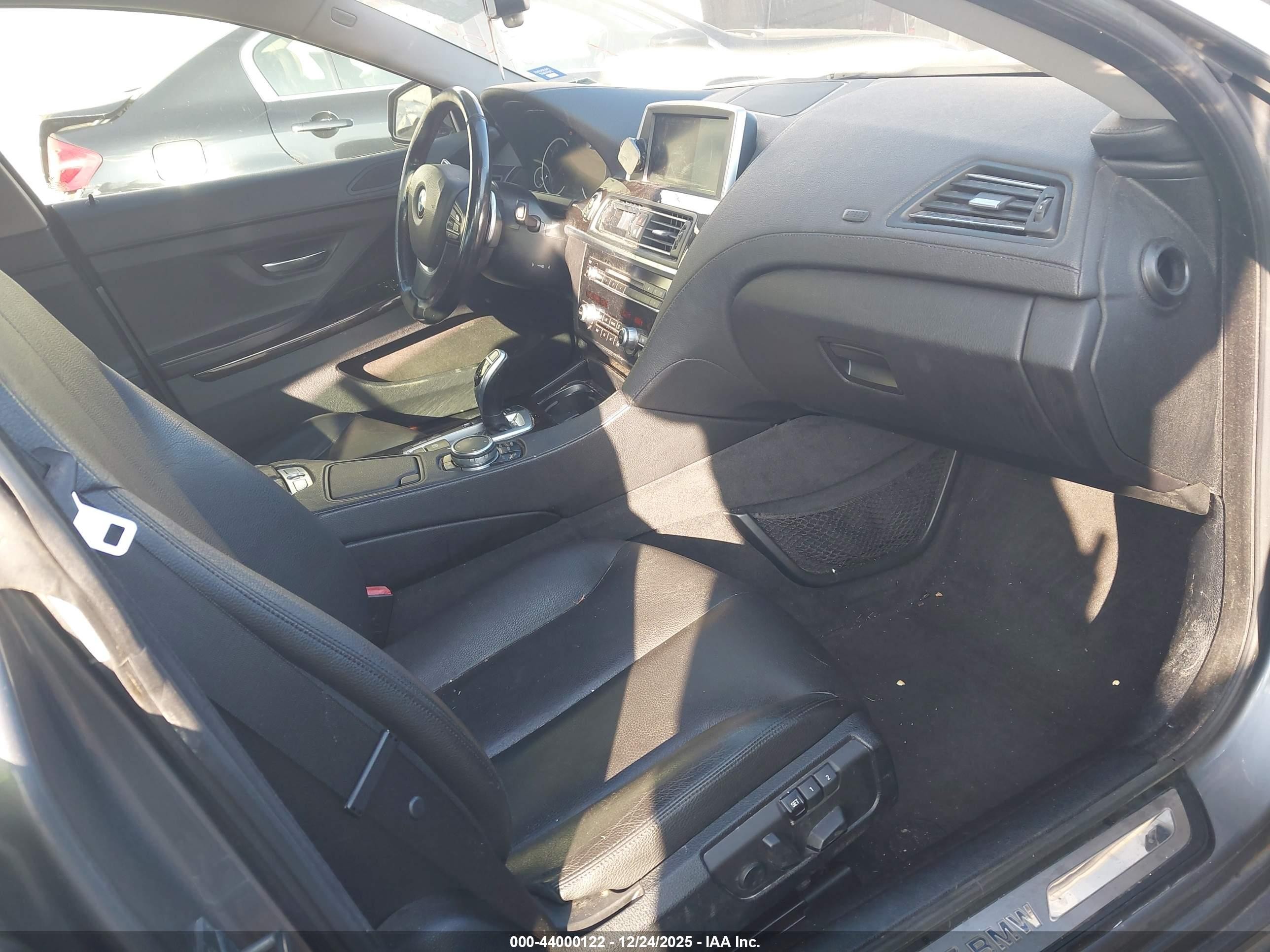 2015 Bmw 640i Gran Coupe Xdrive Gray vin: WBA6B8C58FD453579