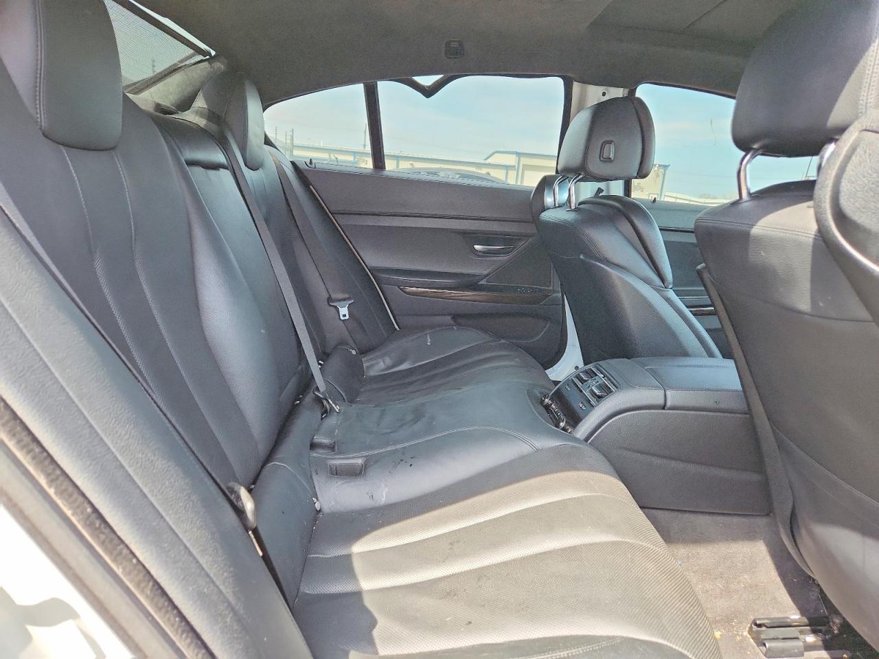 2014 Bmw 640 Xi Gran Coupe White vin: WBA6B8C59EDZ72624