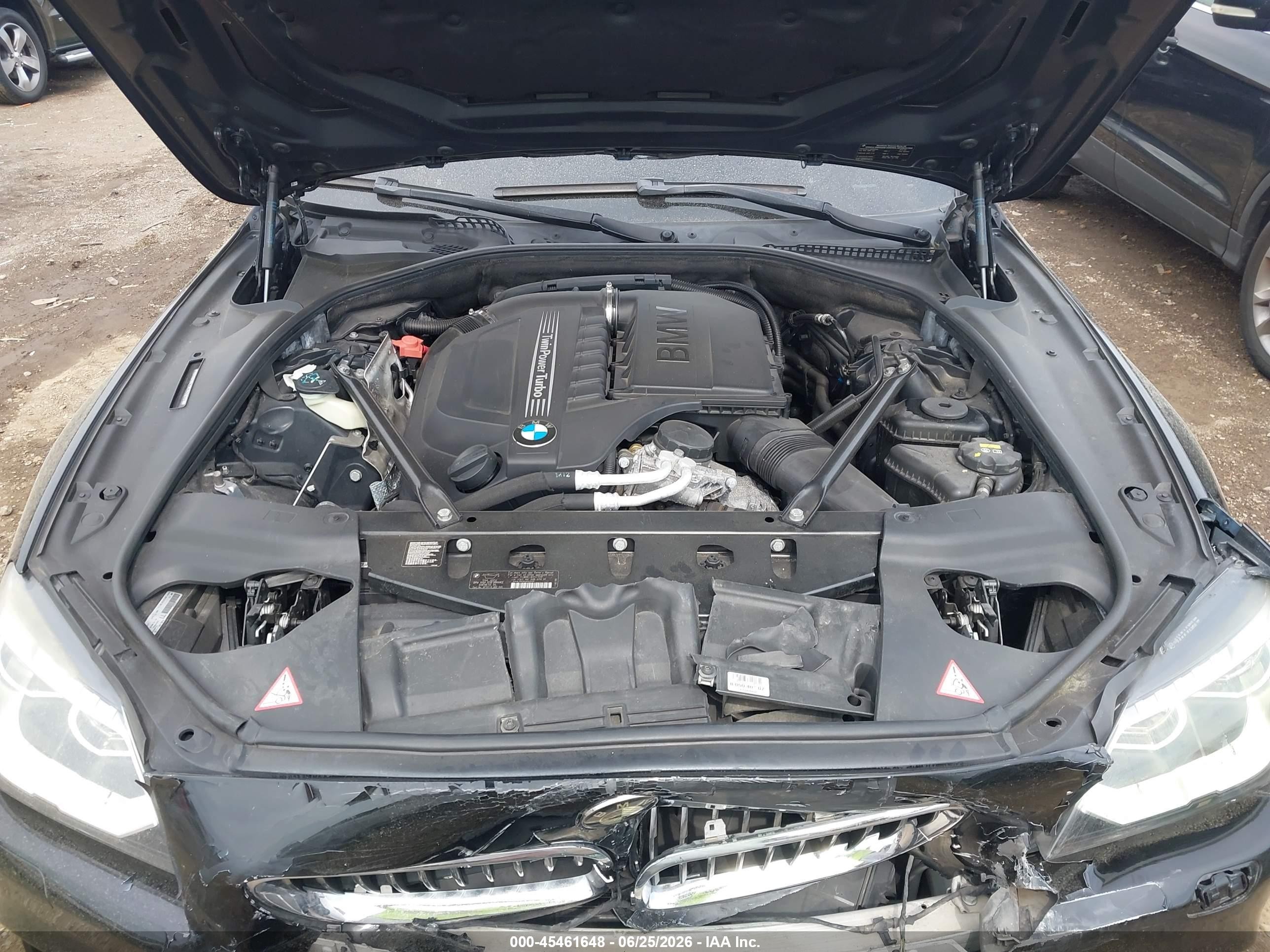 2015 Bmw 640i Gran Coupe Xdrive Черный vin: WBA6B8C59FD452991