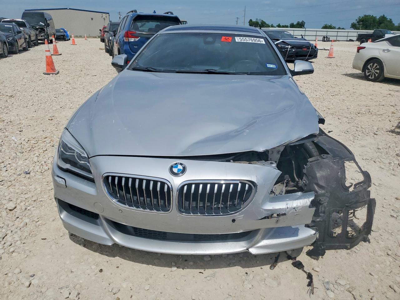 2018 Bmw 640 I Gran Coupe Silver vin: WBA6D0C51JG639984