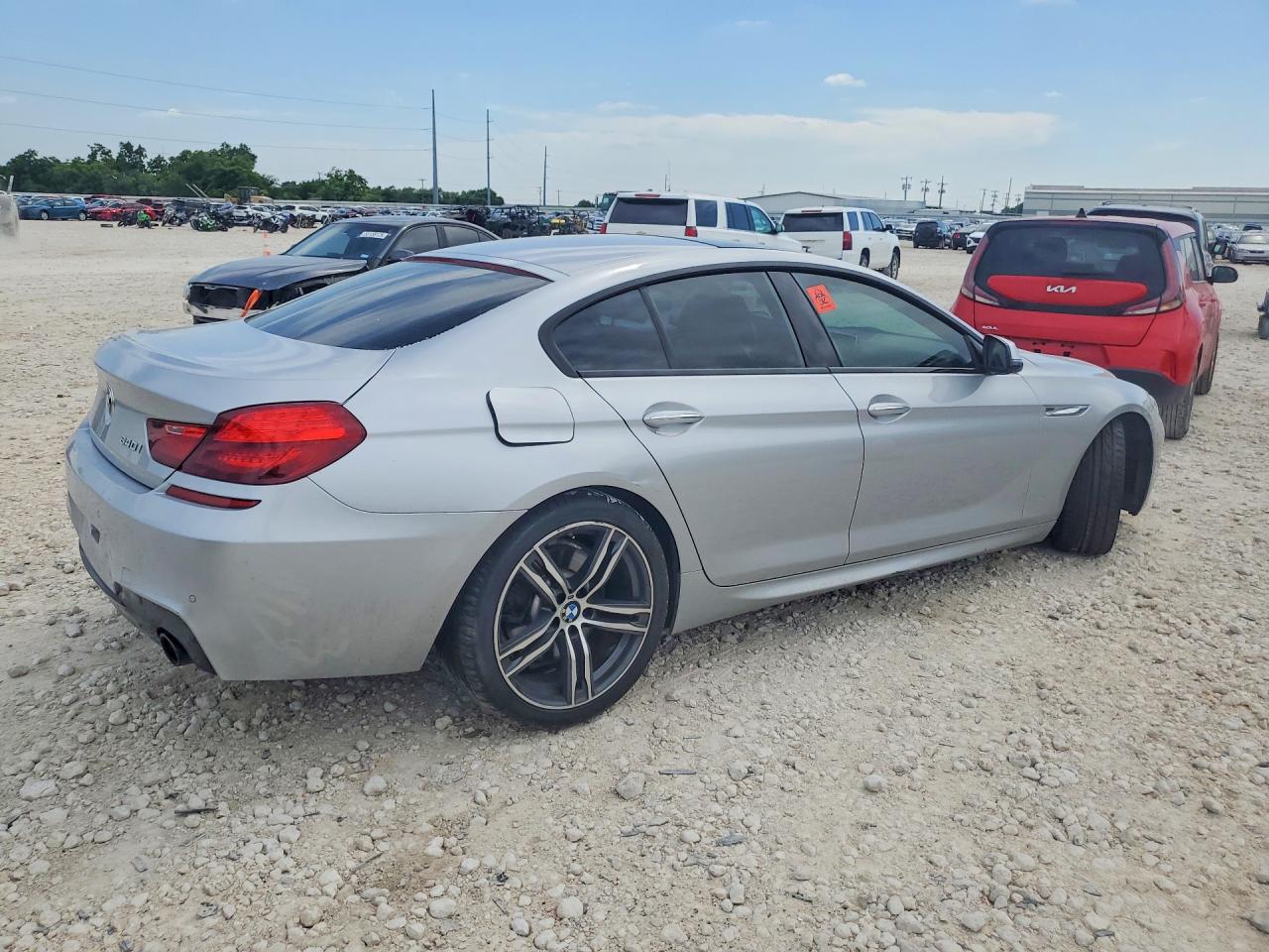 2018 Bmw 640 I Gran Coupe Silver vin: WBA6D0C51JG639984
