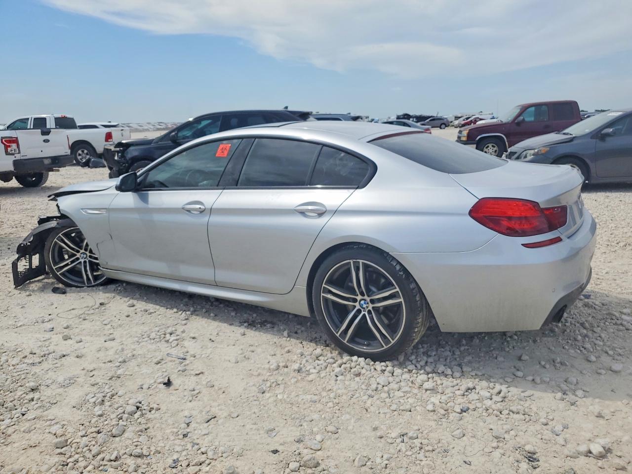 2018 Bmw 640 I Gran Coupe Silver vin: WBA6D0C51JG639984