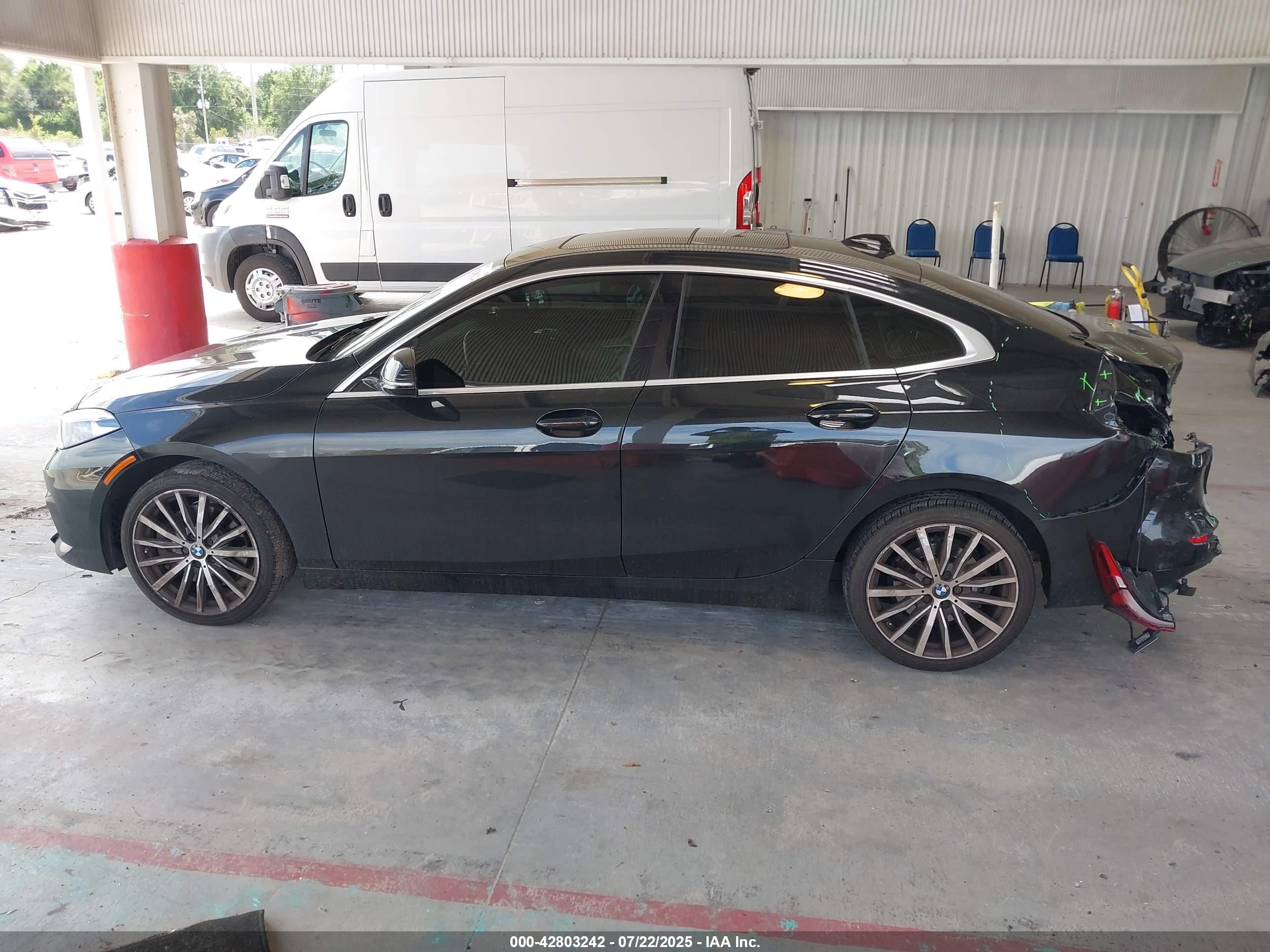 2020 Bmw 228i Gran Coupe Xdrive Black vin: WBA73AK01L7F57388