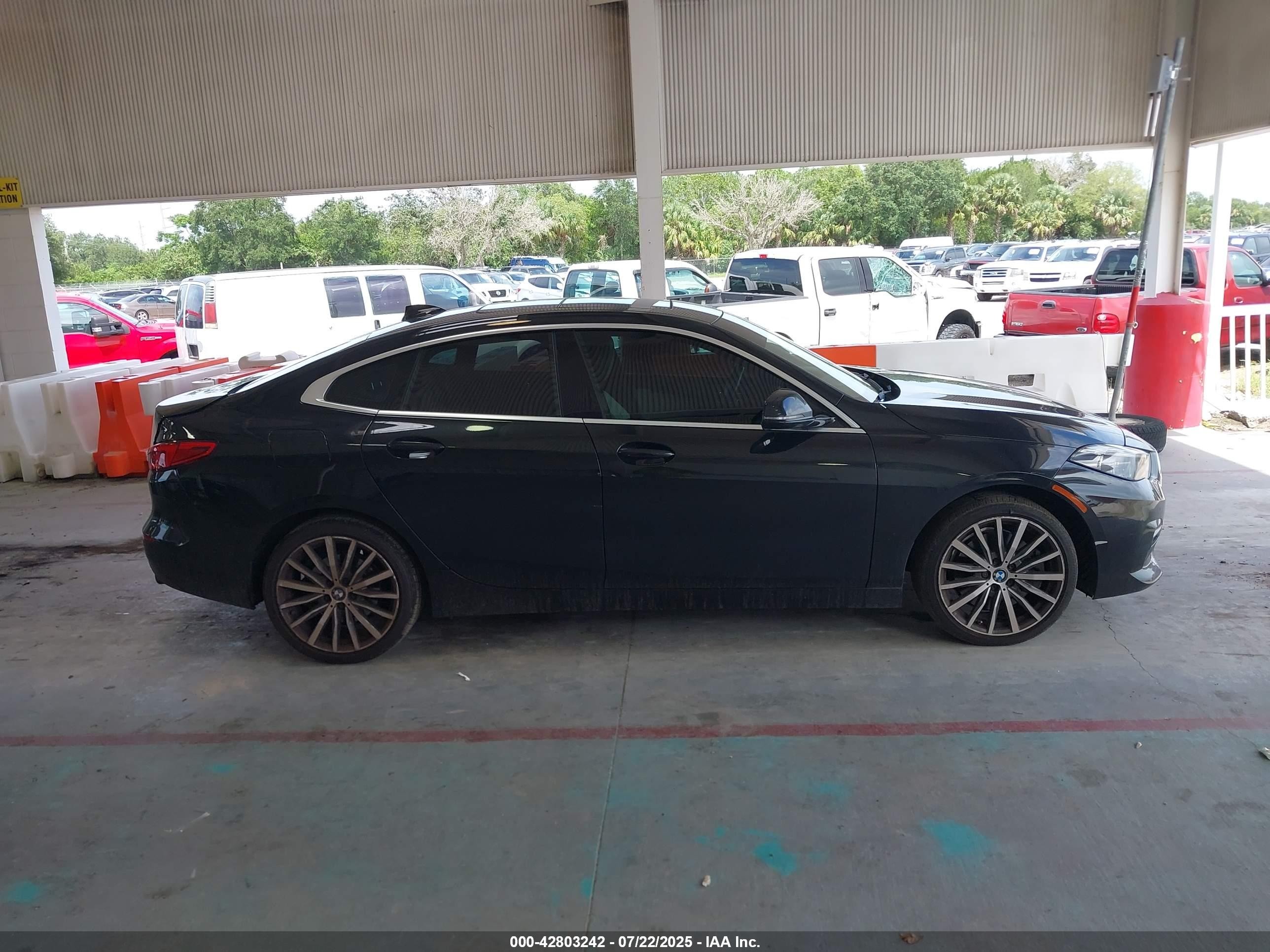 2020 Bmw 228i Gran Coupe Xdrive Black vin: WBA73AK01L7F57388