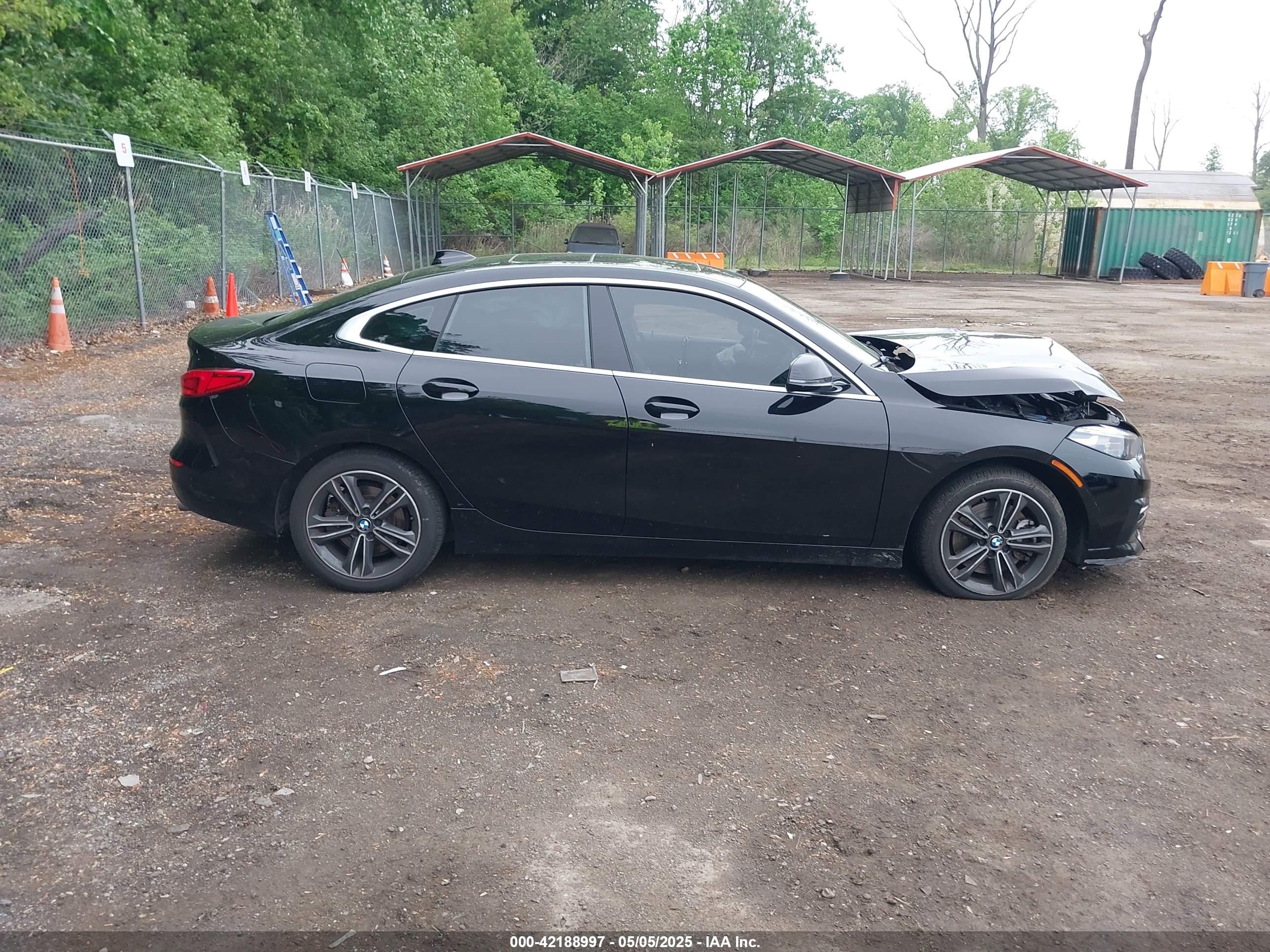 2021 Bmw 228i Gran Coupe Xdrive Black vin: WBA73AK01M7H65272