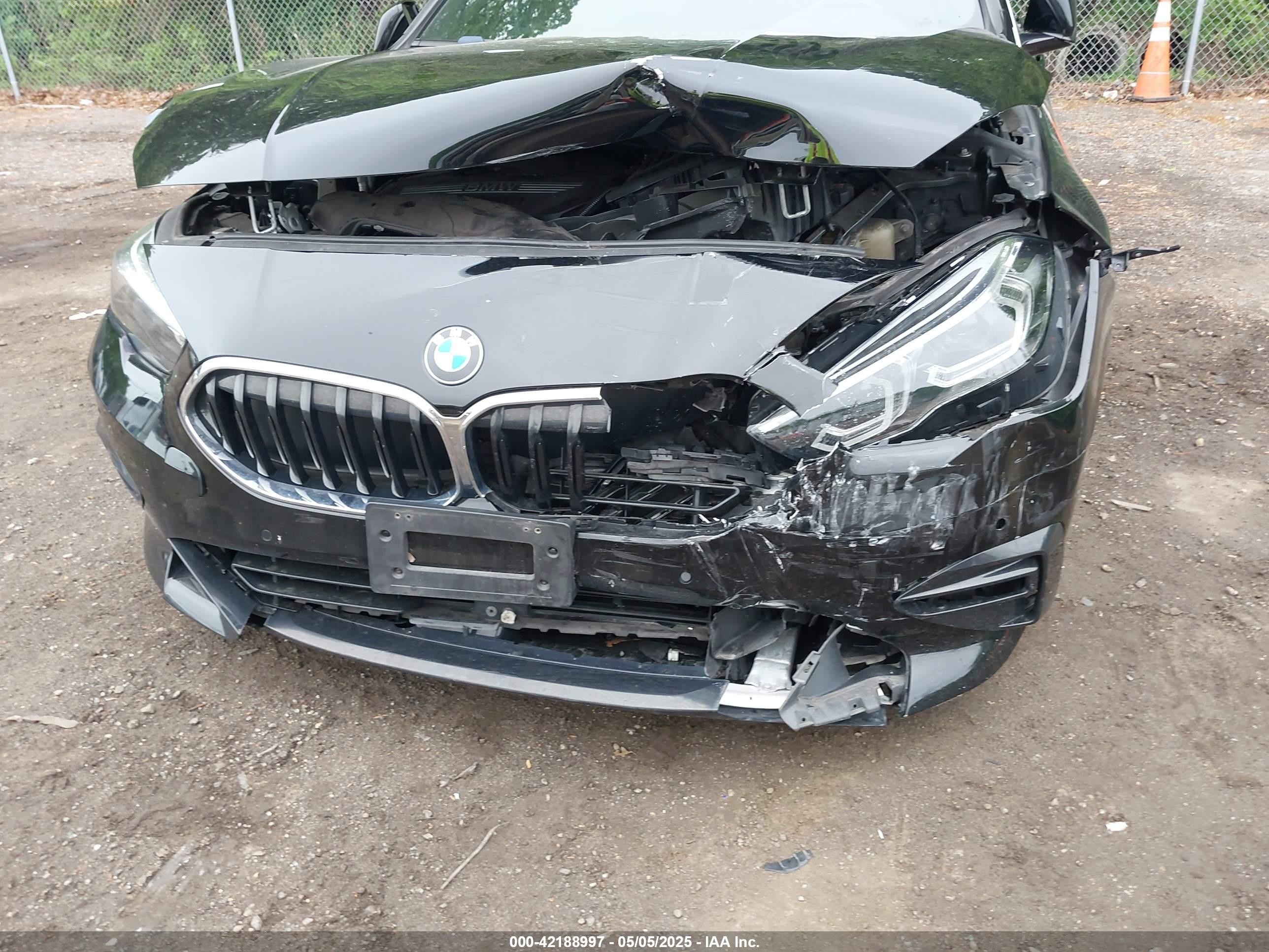 2021 Bmw 228i Gran Coupe Xdrive Black vin: WBA73AK01M7H65272