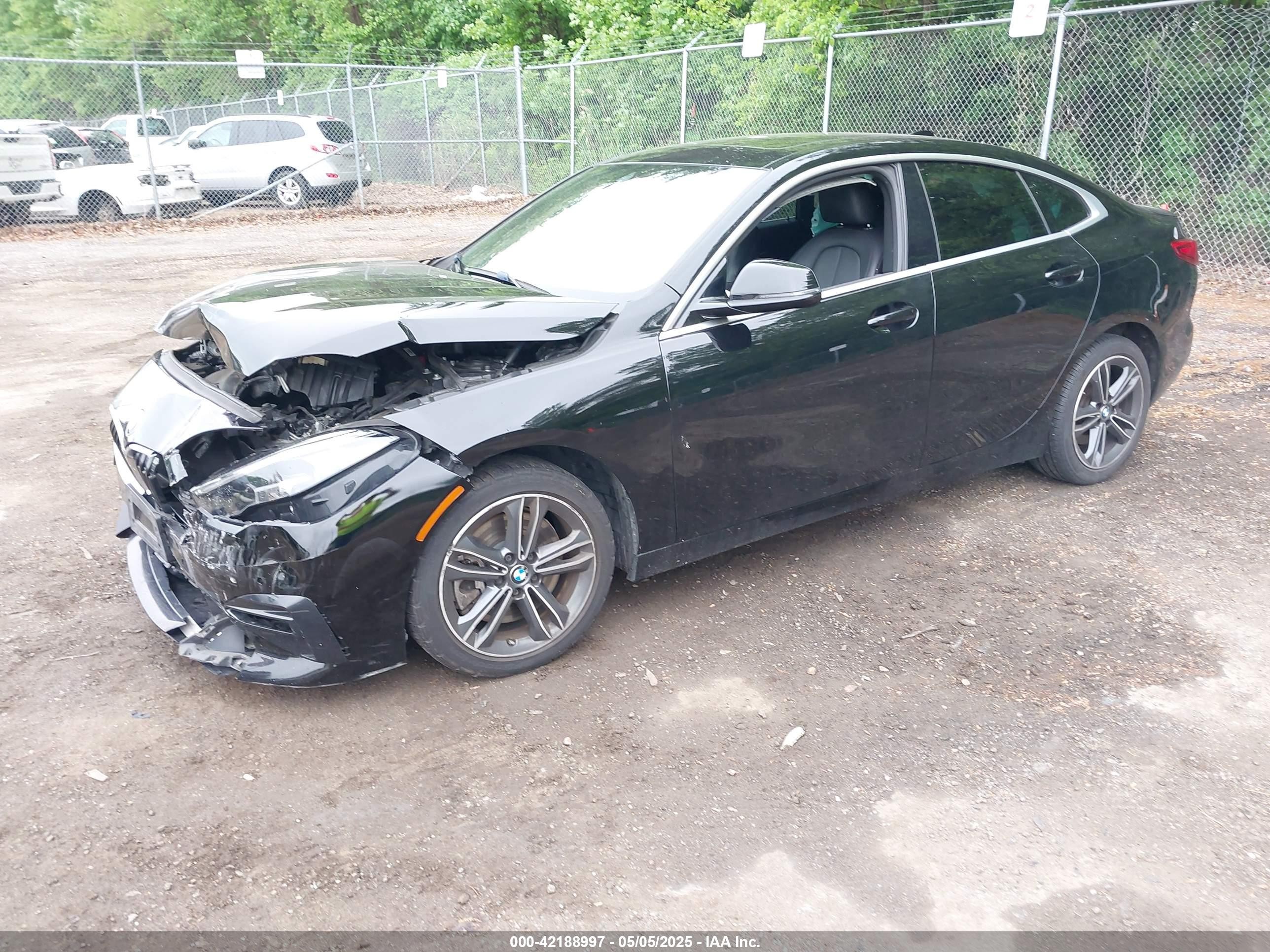 2021 Bmw 228i Gran Coupe Xdrive Black vin: WBA73AK01M7H65272