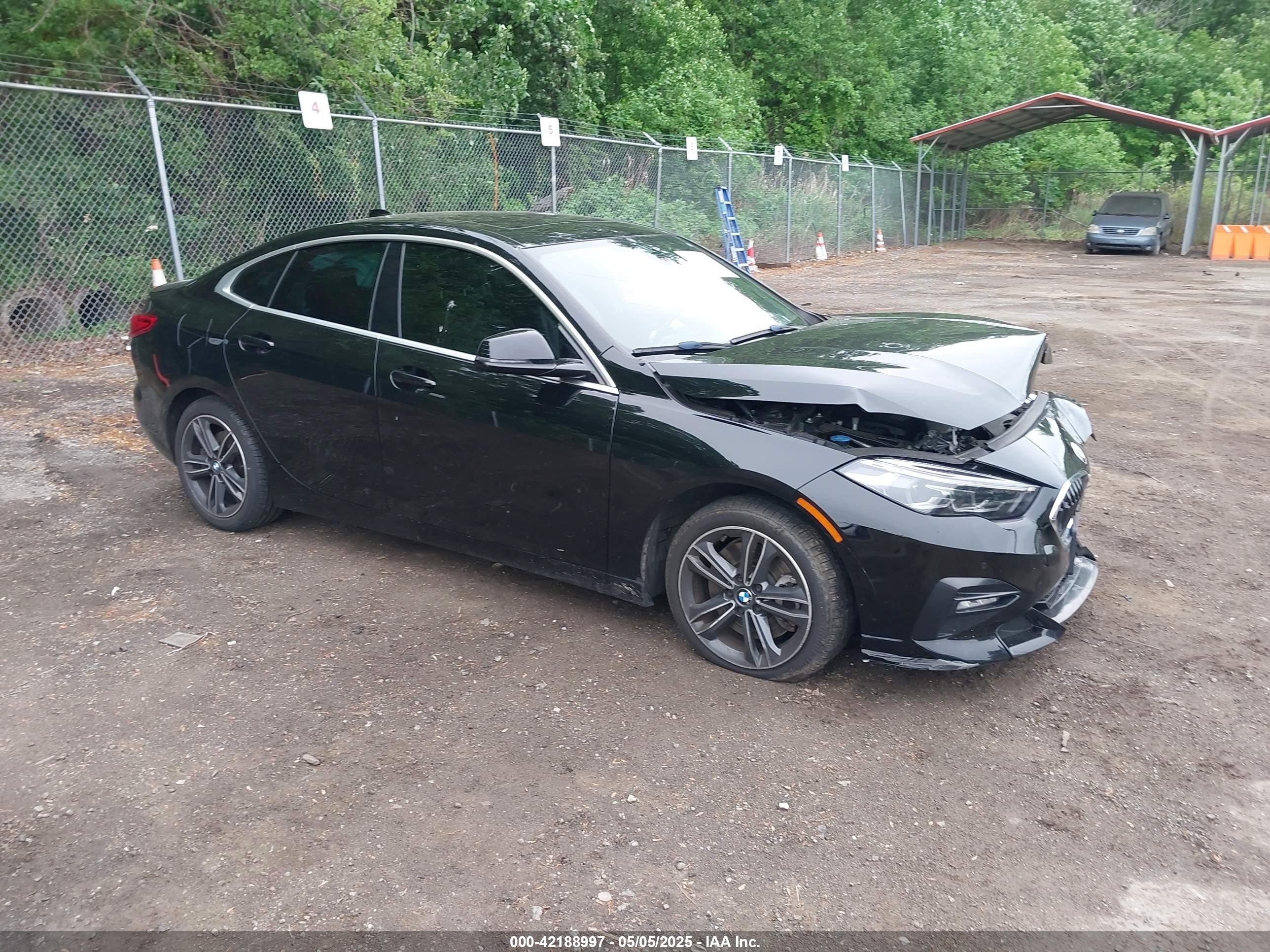 2021 Bmw 228i Gran Coupe Xdrive Black vin: WBA73AK01M7H65272