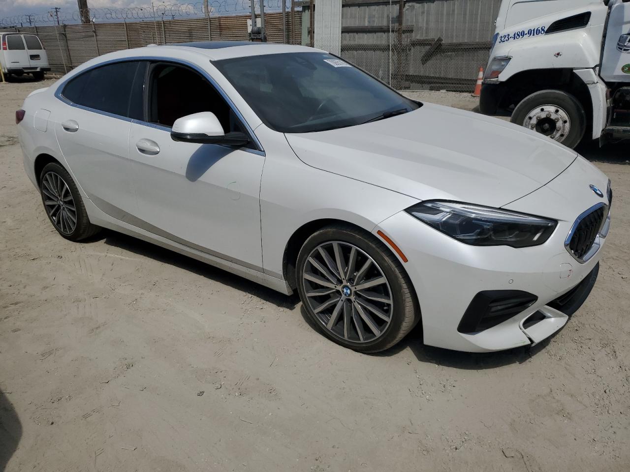 2020 Bmw 228xi    White vin: WBA73AK02L7F76922