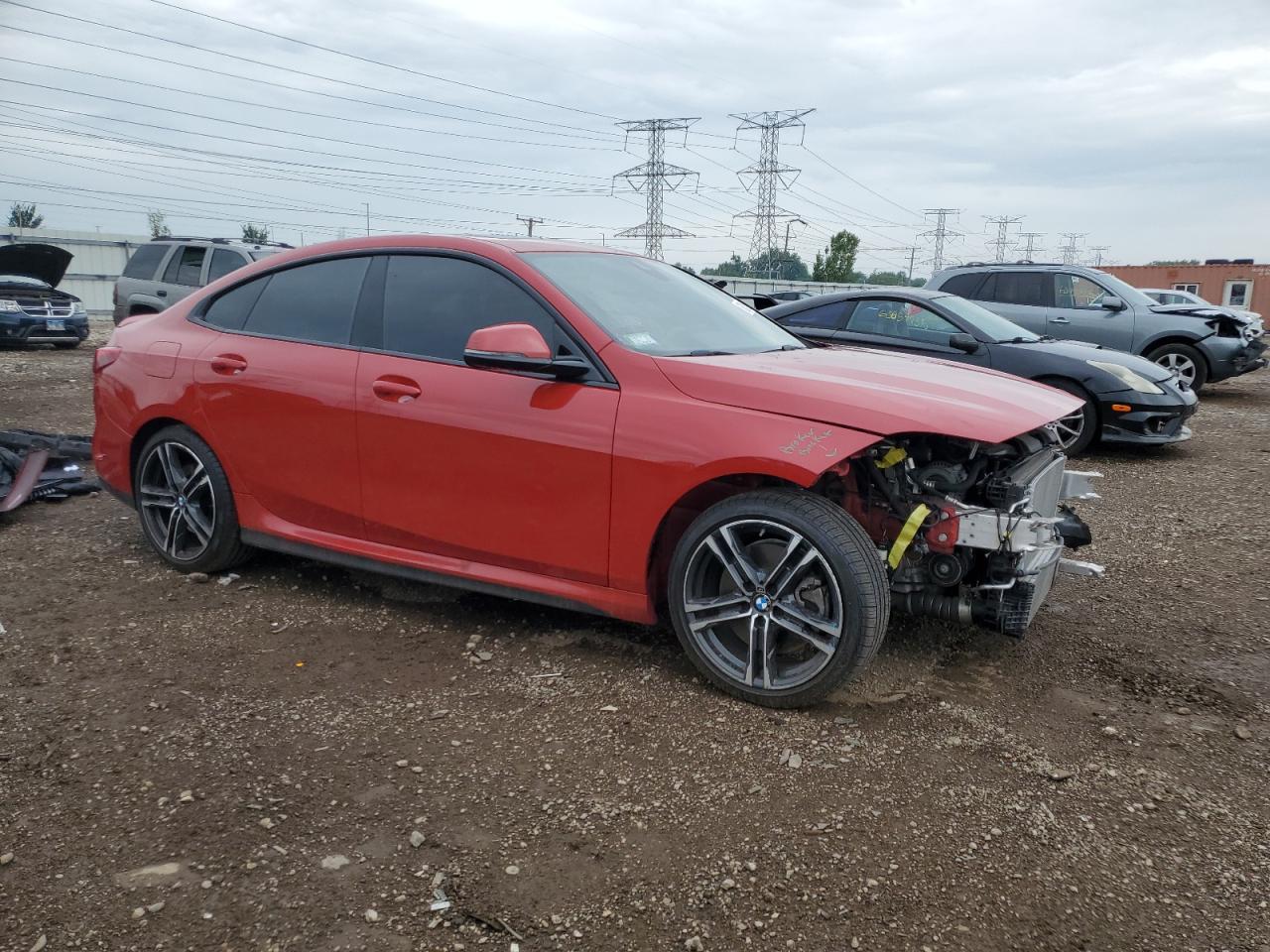2022 Bmw 228xi    Красный vin: WBA73AK02N7K49291