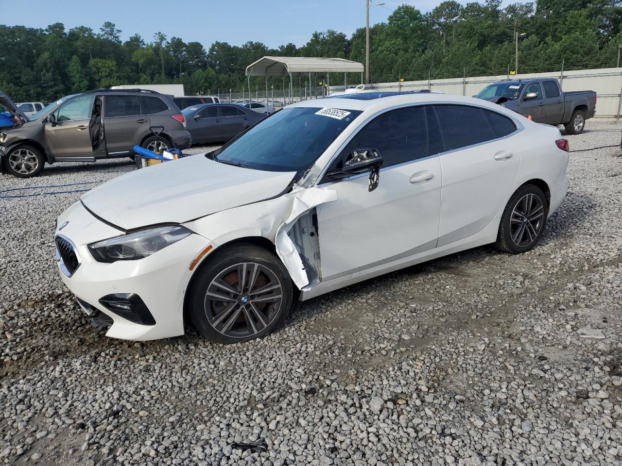 2020 Bmw 228xi    White vin: WBA73AK04L7F49902