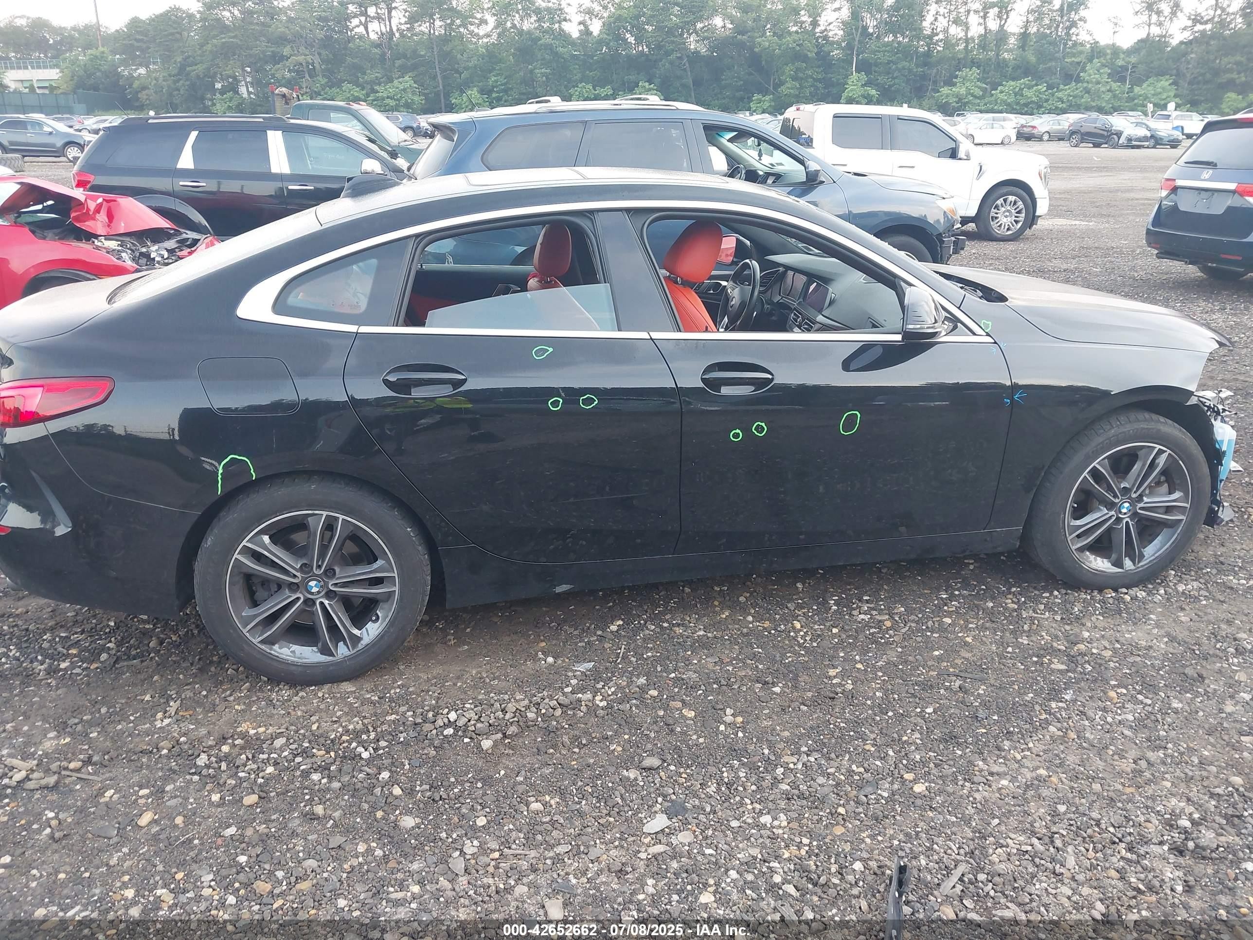 2020 Bmw 228i Gran Coupe Xdrive Черный vin: WBA73AK04L7F88361