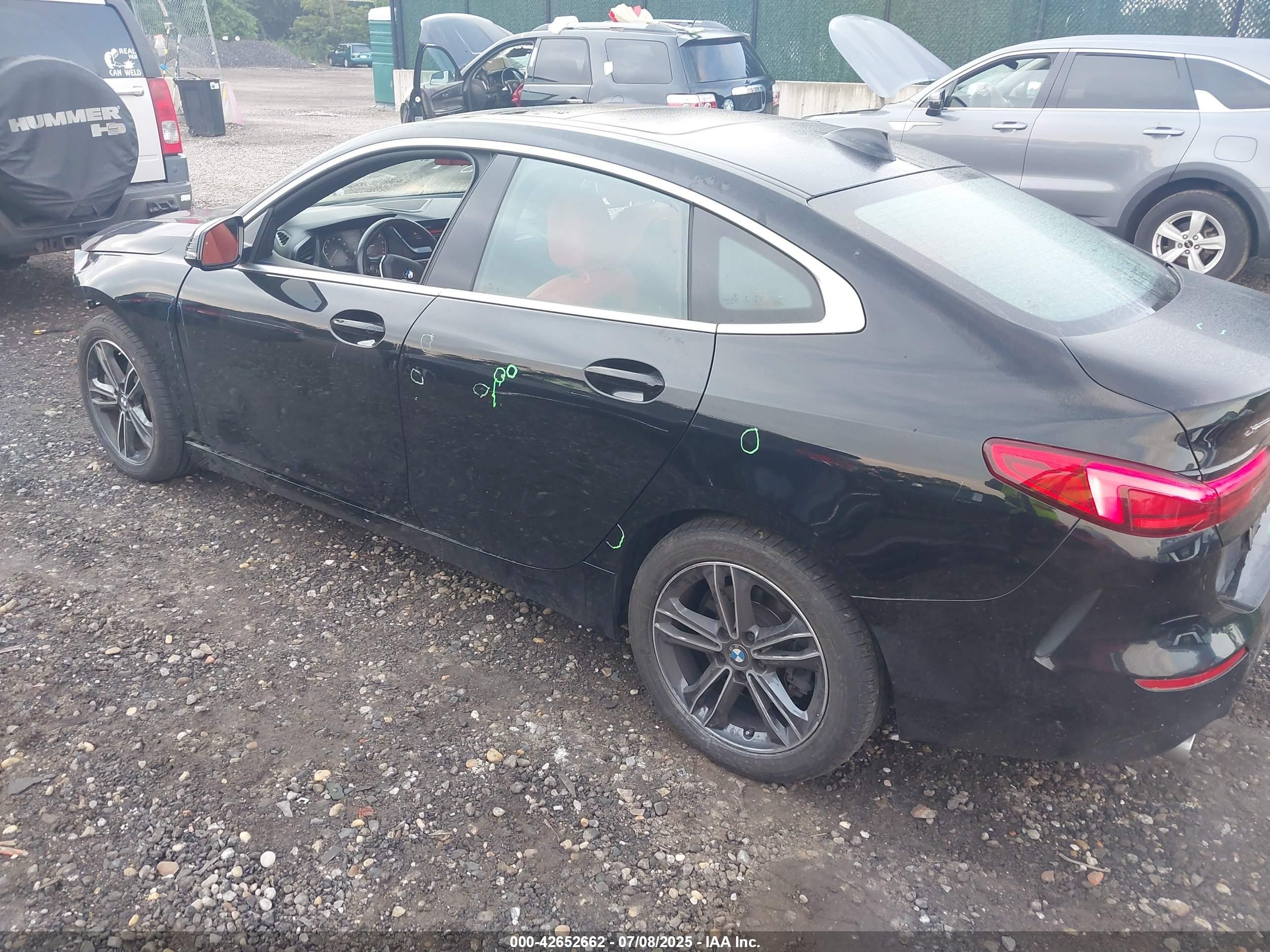 2020 Bmw 228i Gran Coupe Xdrive Черный vin: WBA73AK04L7F88361