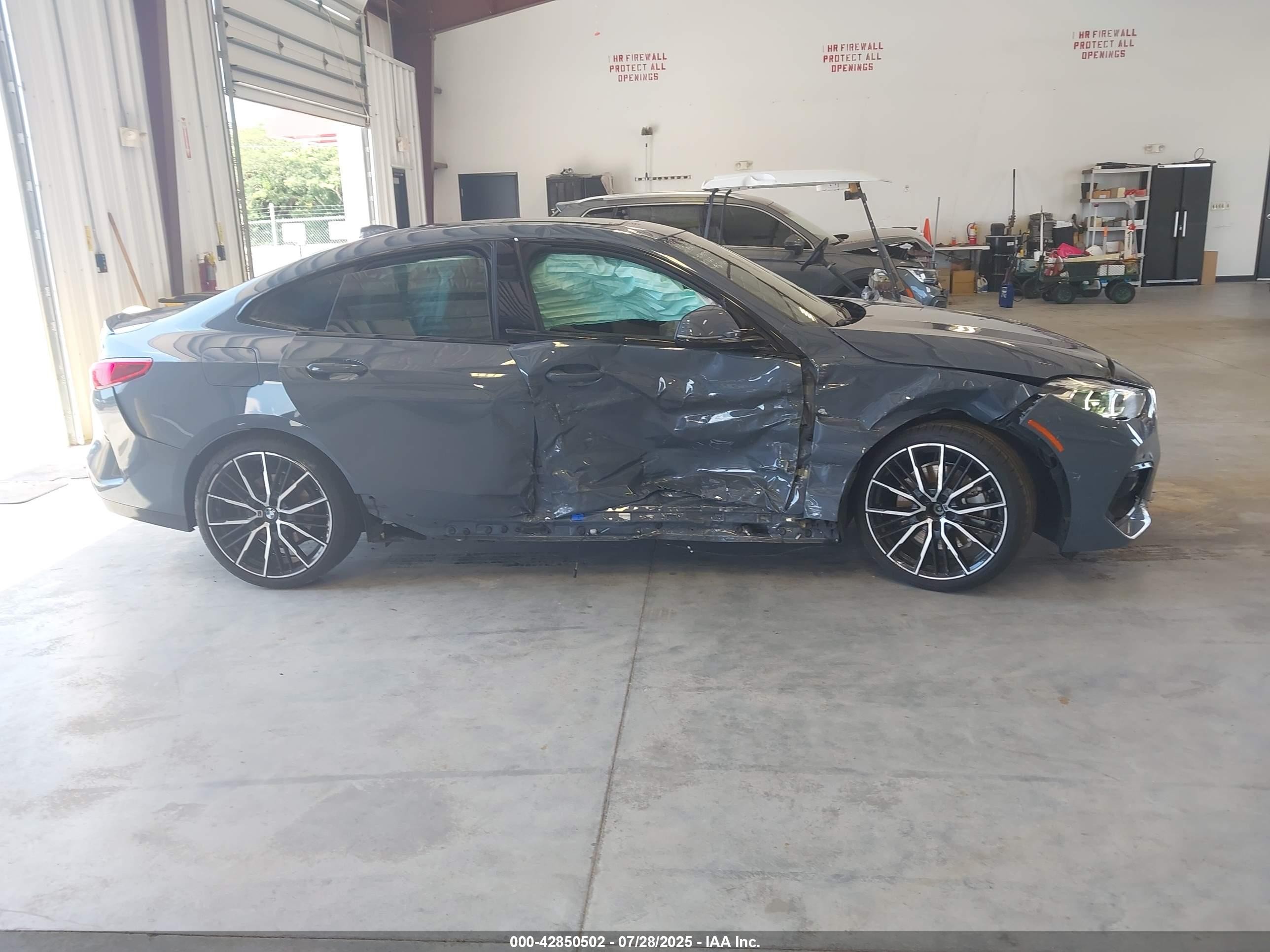 2020 Bmw 228i Gran Coupe Xdrive Gray vin: WBA73AK04L7G11489