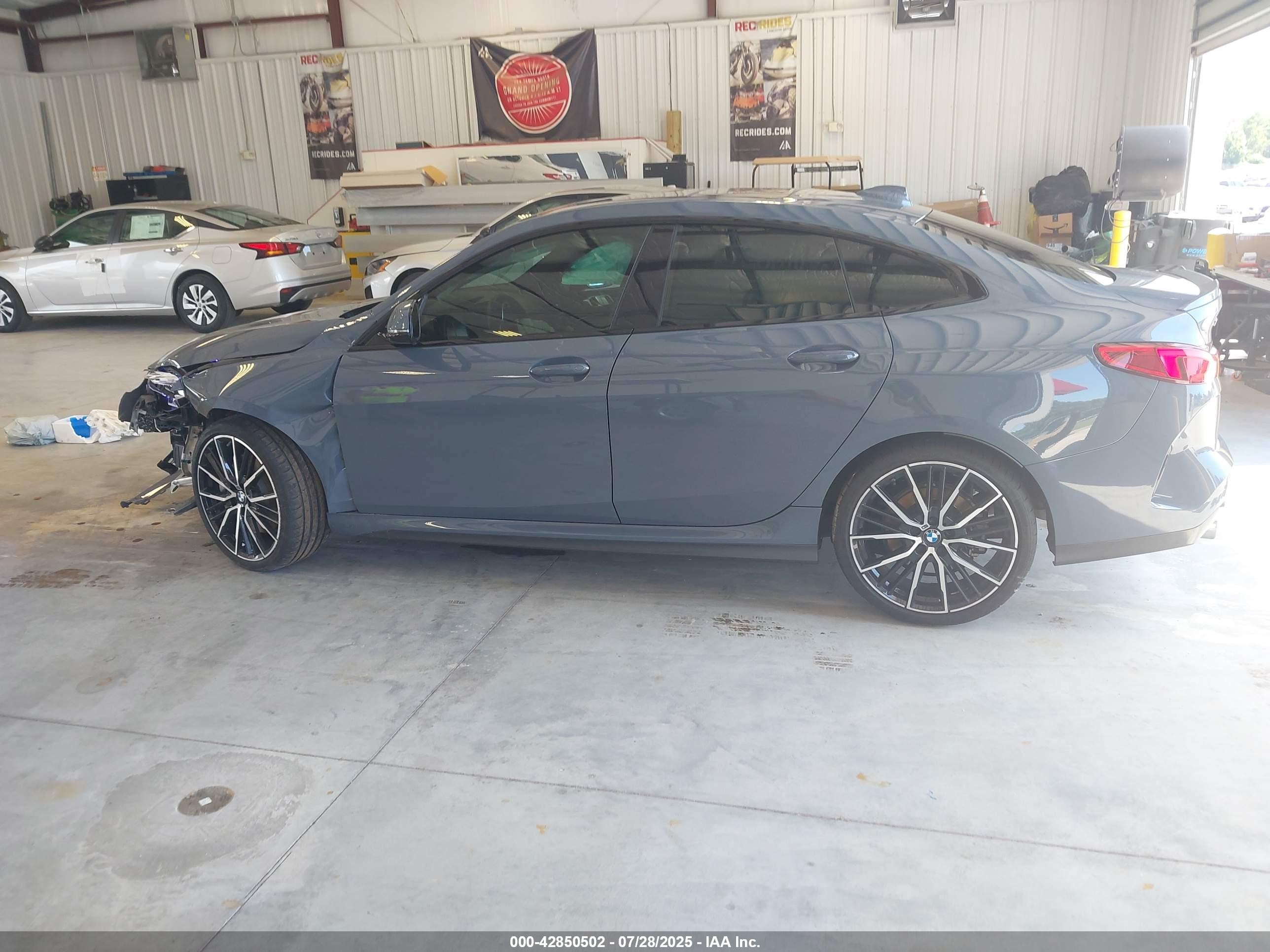 2020 Bmw 228i Gran Coupe Xdrive Gray vin: WBA73AK04L7G11489