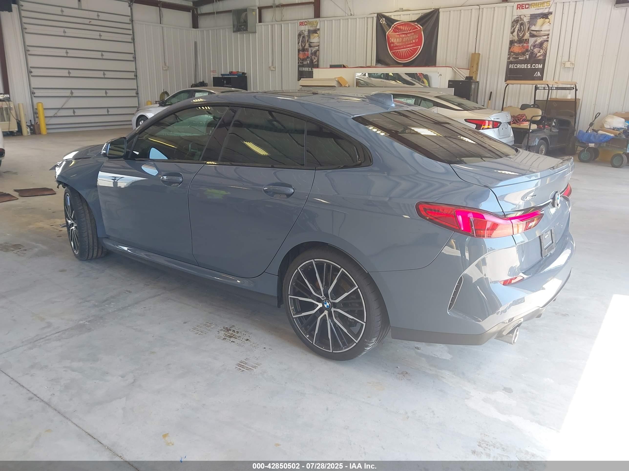 2020 Bmw 228i Gran Coupe Xdrive Gray vin: WBA73AK04L7G11489