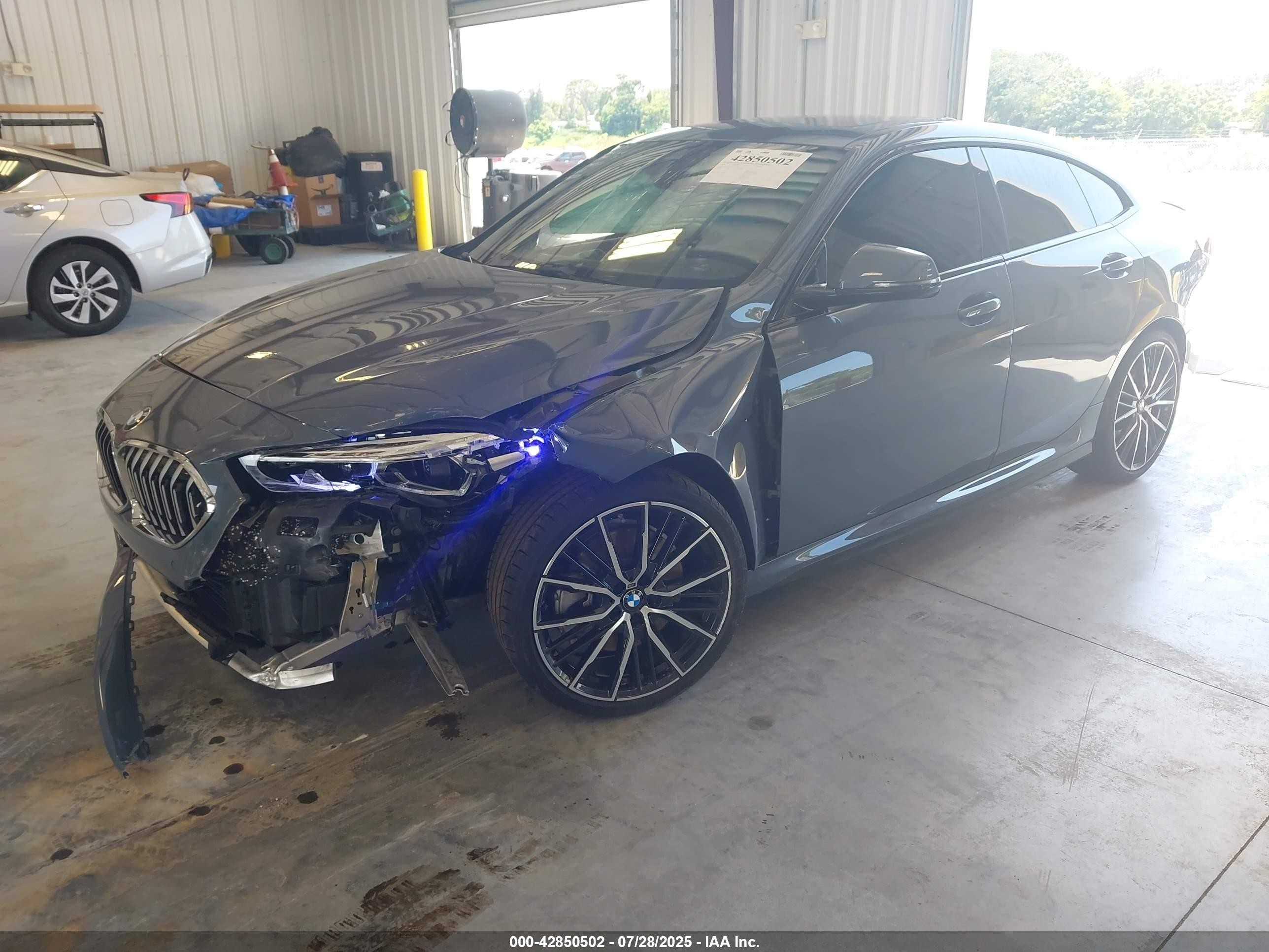 2020 Bmw 228i Gran Coupe Xdrive Gray vin: WBA73AK04L7G11489
