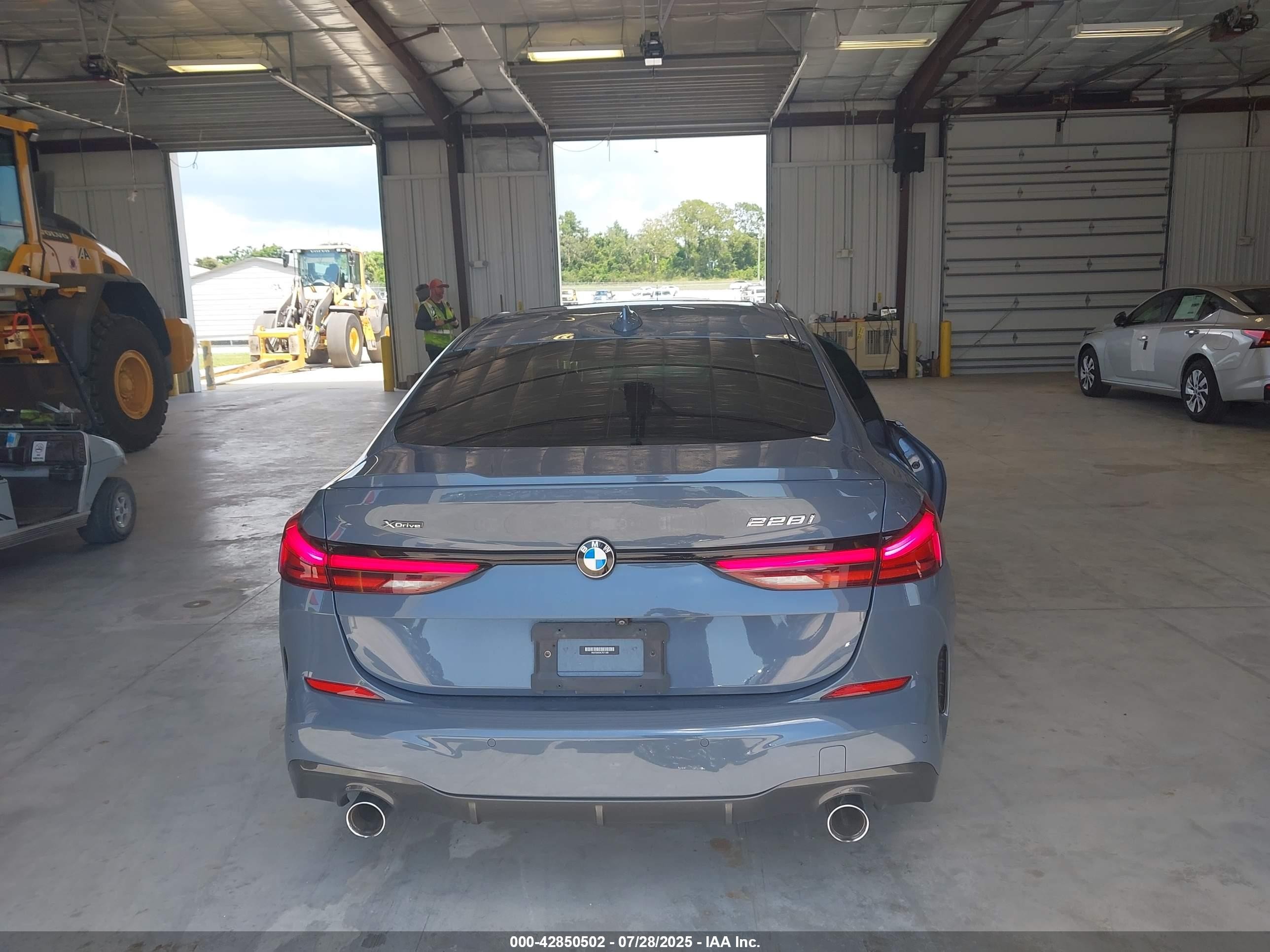 2020 Bmw 228i Gran Coupe Xdrive Gray vin: WBA73AK04L7G11489