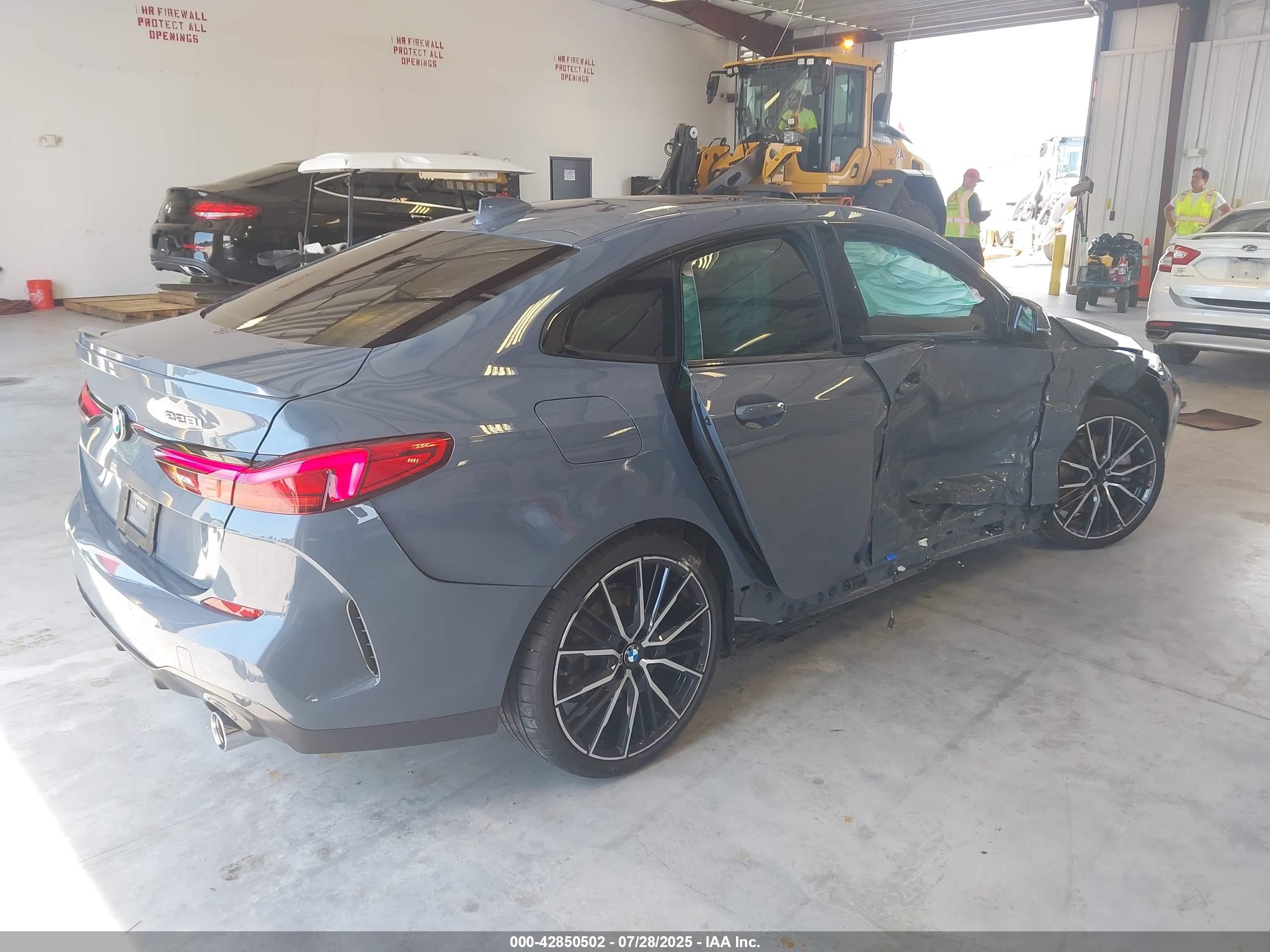2020 Bmw 228i Gran Coupe Xdrive Gray vin: WBA73AK04L7G11489