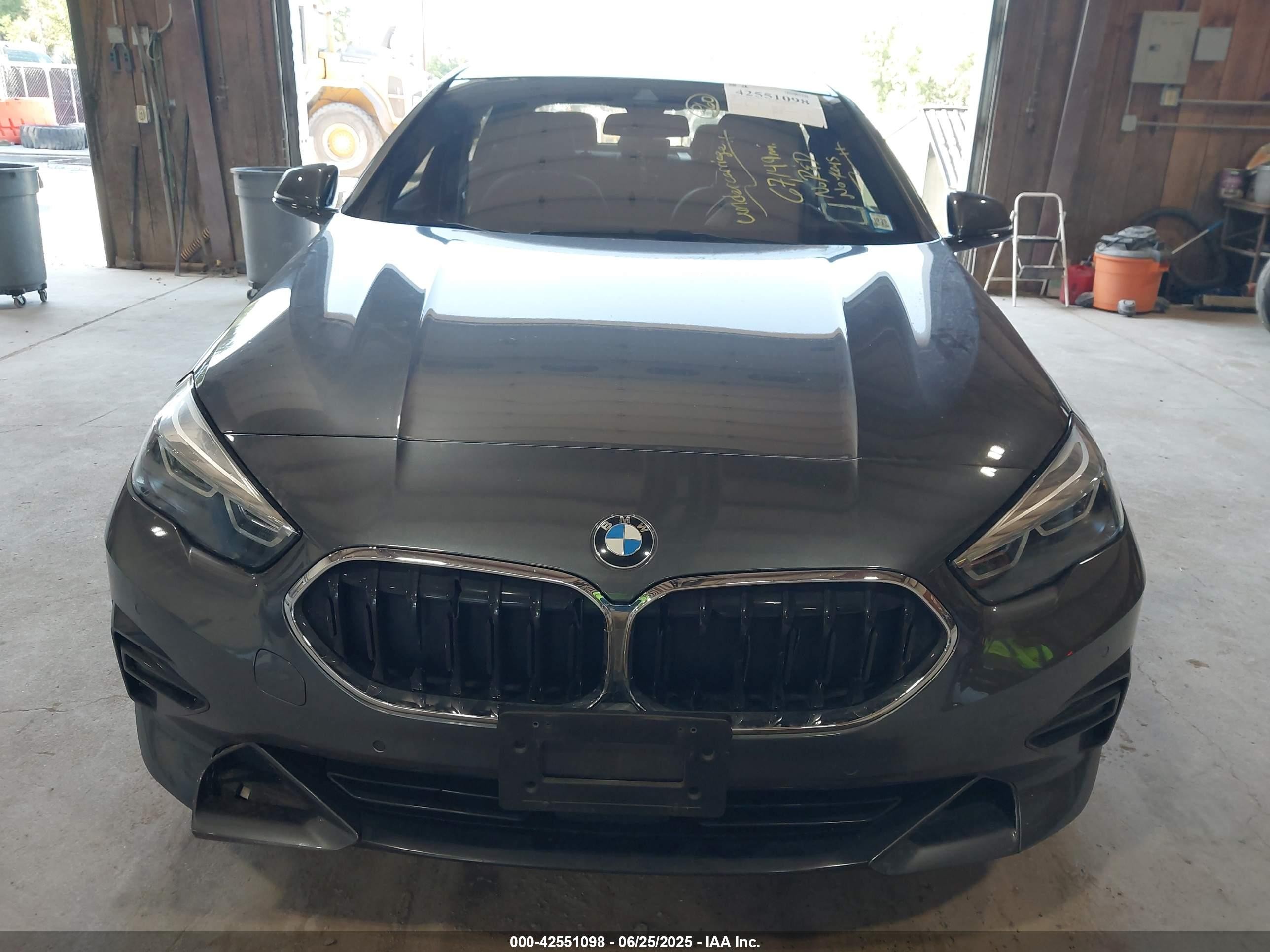 2021 Bmw 228i Gran Coupe Xdrive Gray vin: WBA73AK04M7G95024