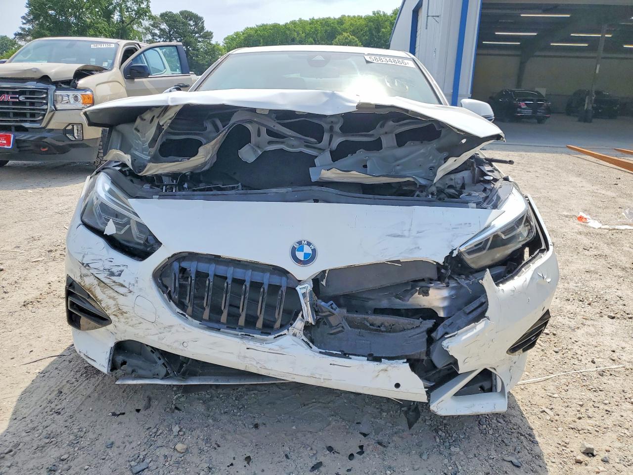 2021 Bmw 228xi White vin: WBA73AK04M7H36803