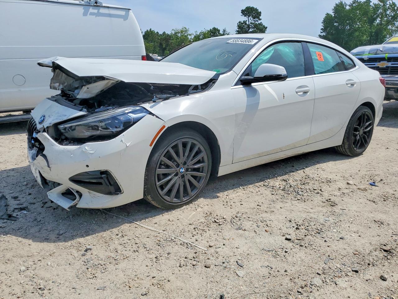 2021 Bmw 228xi Белый vin: WBA73AK04M7H36803