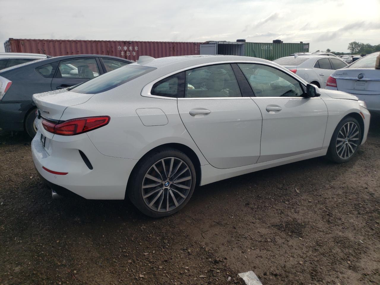 2021 Bmw 228xi White vin: WBA73AK05M7H11134