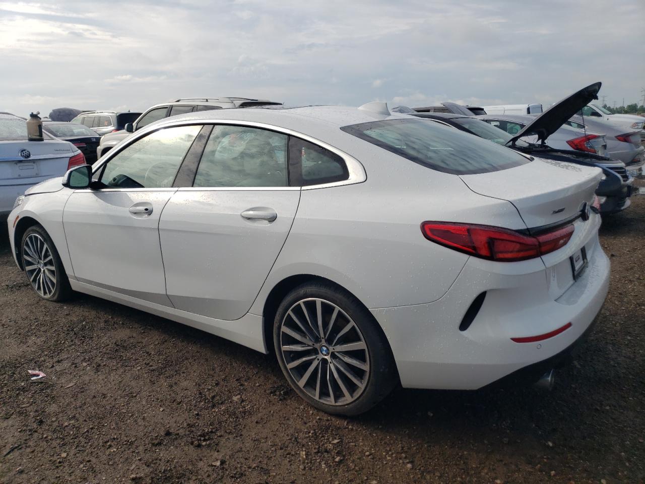 2021 Bmw 228xi White vin: WBA73AK05M7H11134