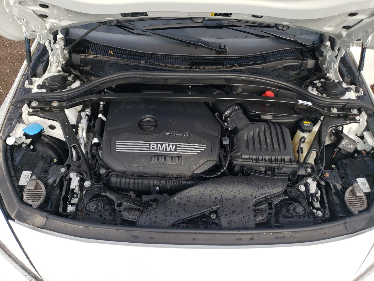 2021 Bmw 228xi White vin: WBA73AK05M7H11134