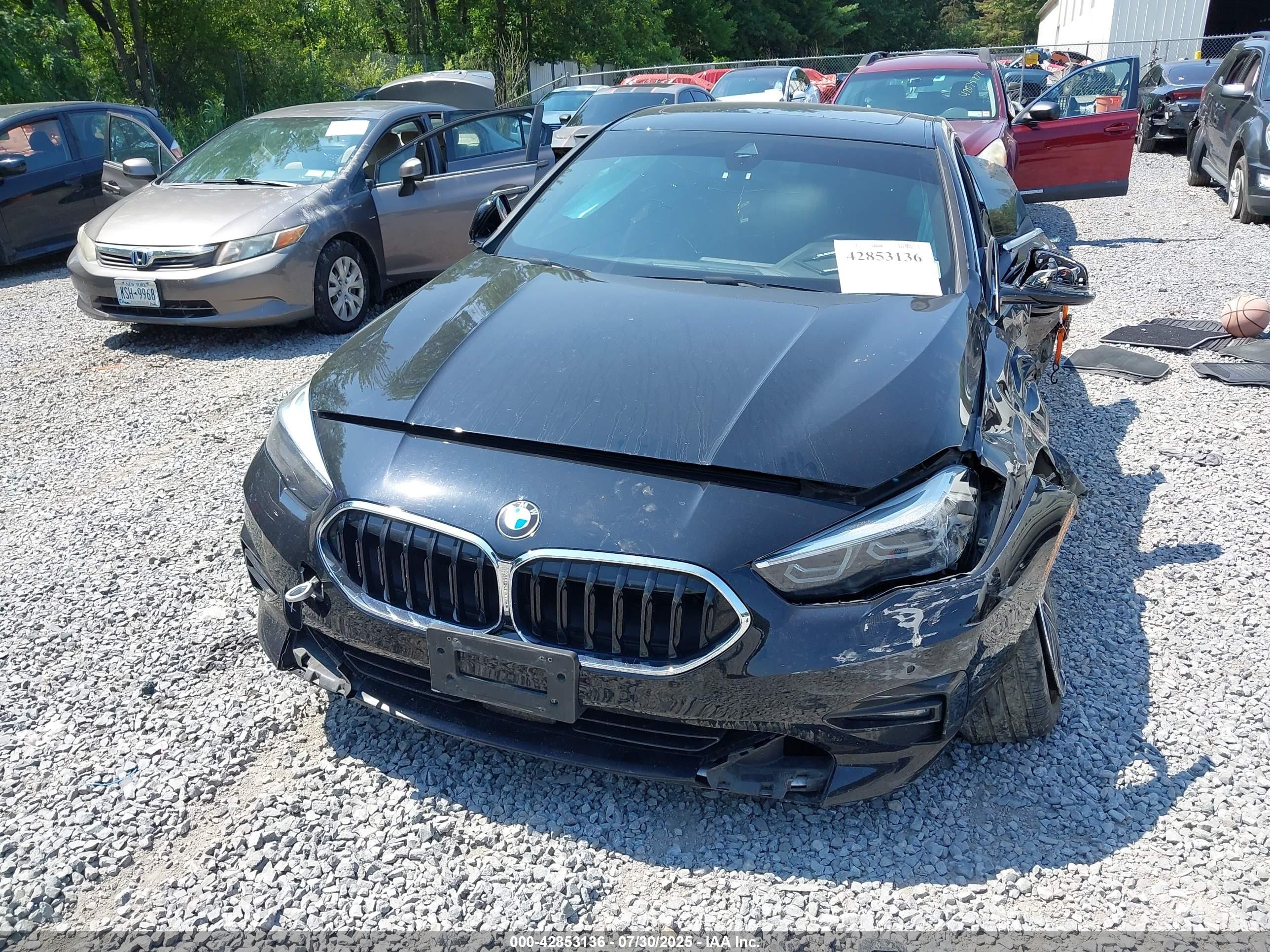 2020 Bmw 228i Gran Coupe Xdrive Black vin: WBA73AK07L7G13155