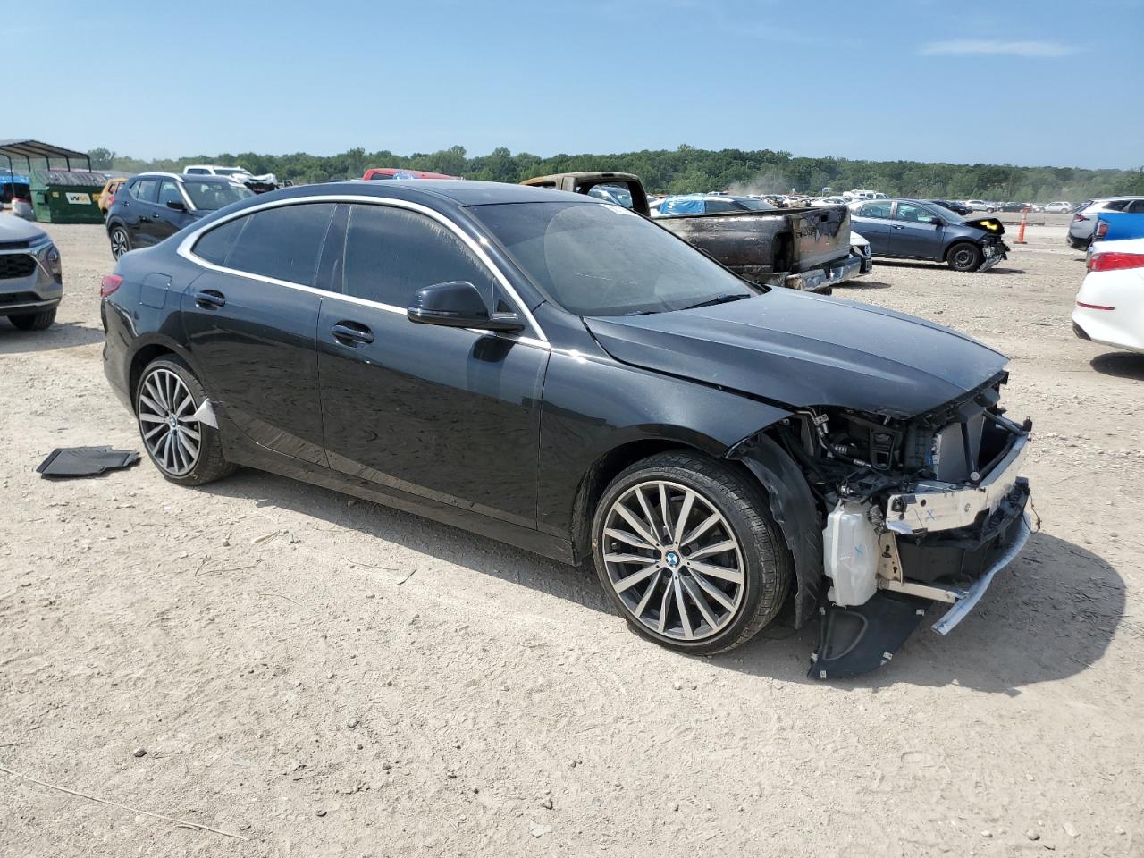 2020 Bmw 228xi Black vin: WBA73AK08L7F80134