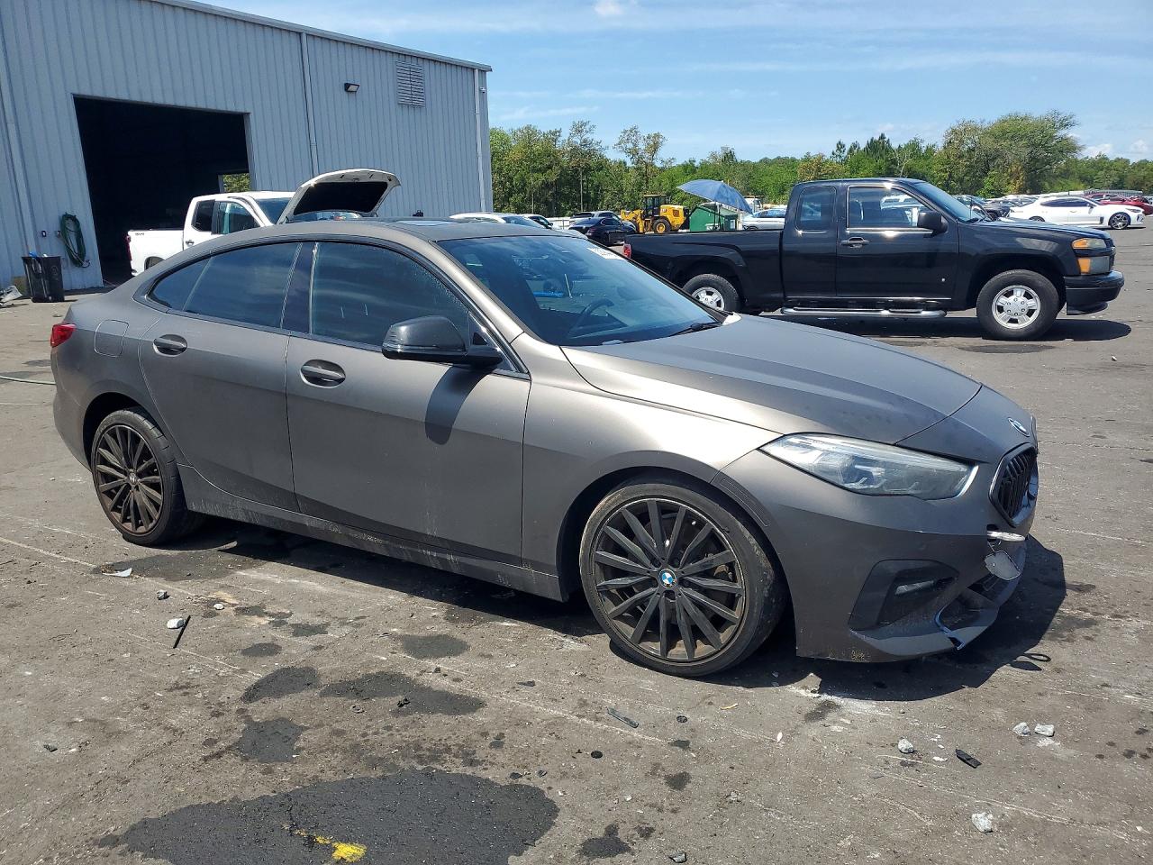 2021 Bmw 228xi Серый vin: WBA73AK08M7G35585