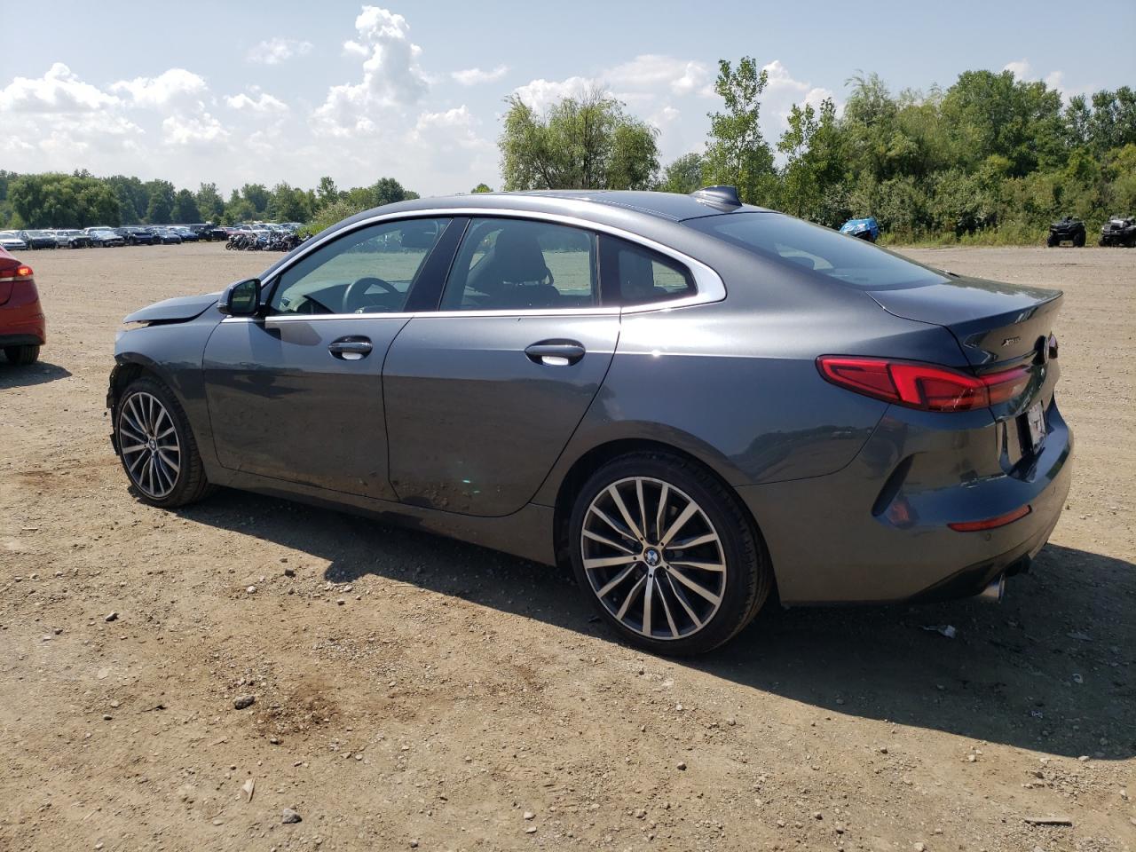 2020 Bmw 228xi Gray vin: WBA73AK0XL7F53484