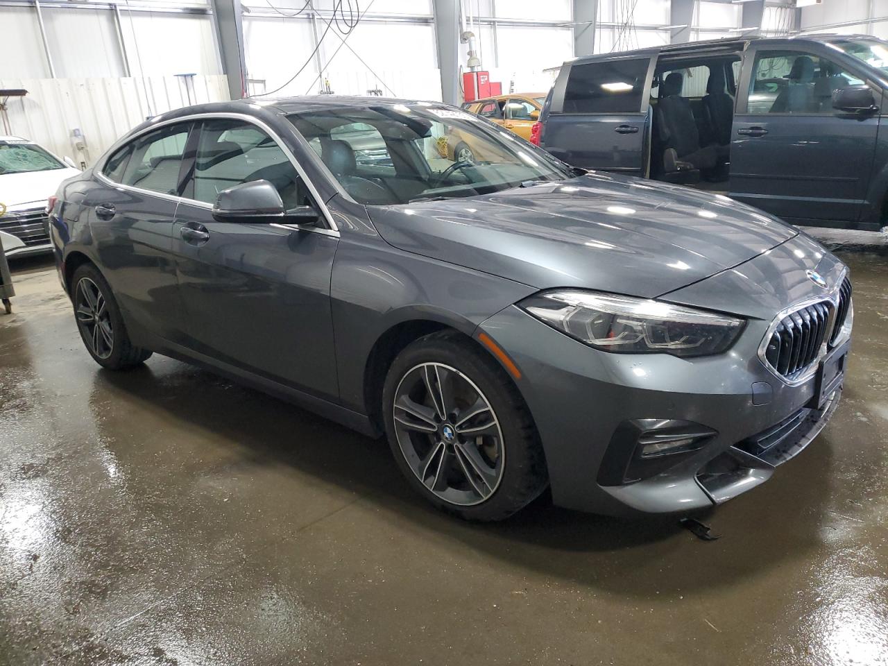 2021 Bmw 228xi    Gray vin: WBA73AK0XM7H65366