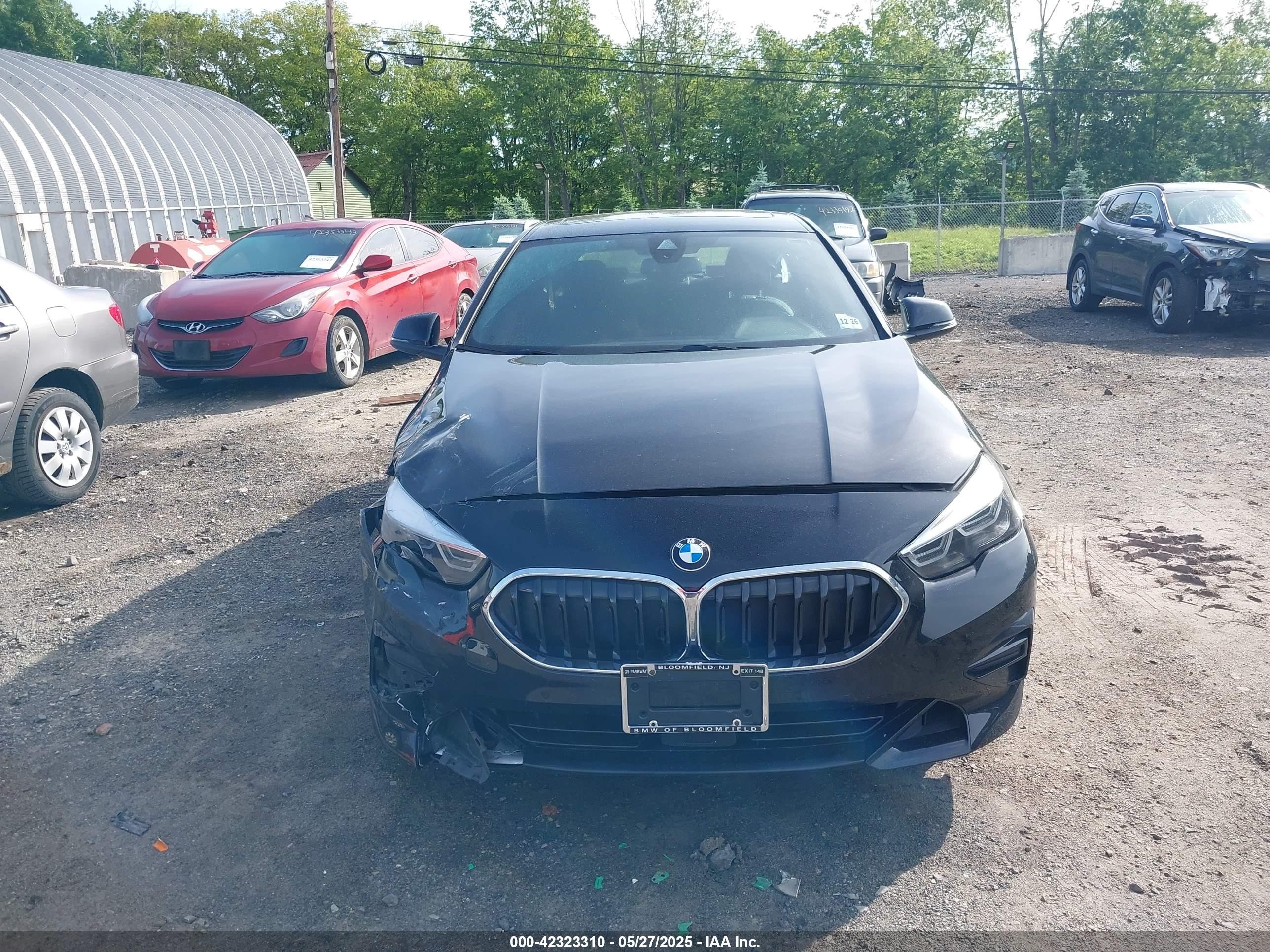 2022 Bmw 228 Gran Coupe I Xdrive Black vin: WBA73AK0XN7K27507