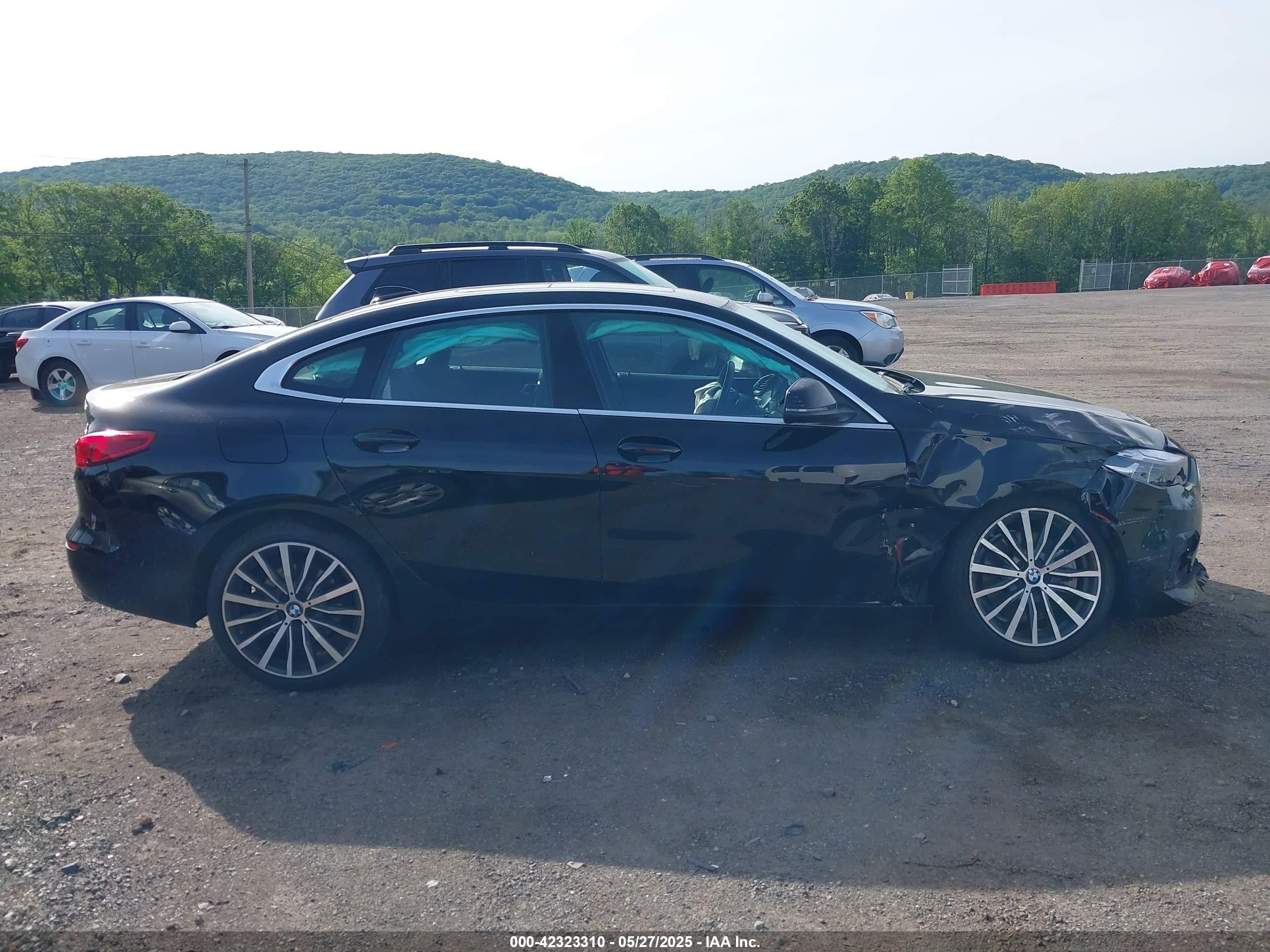 2022 Bmw 228 Gran Coupe I Xdrive Black vin: WBA73AK0XN7K27507