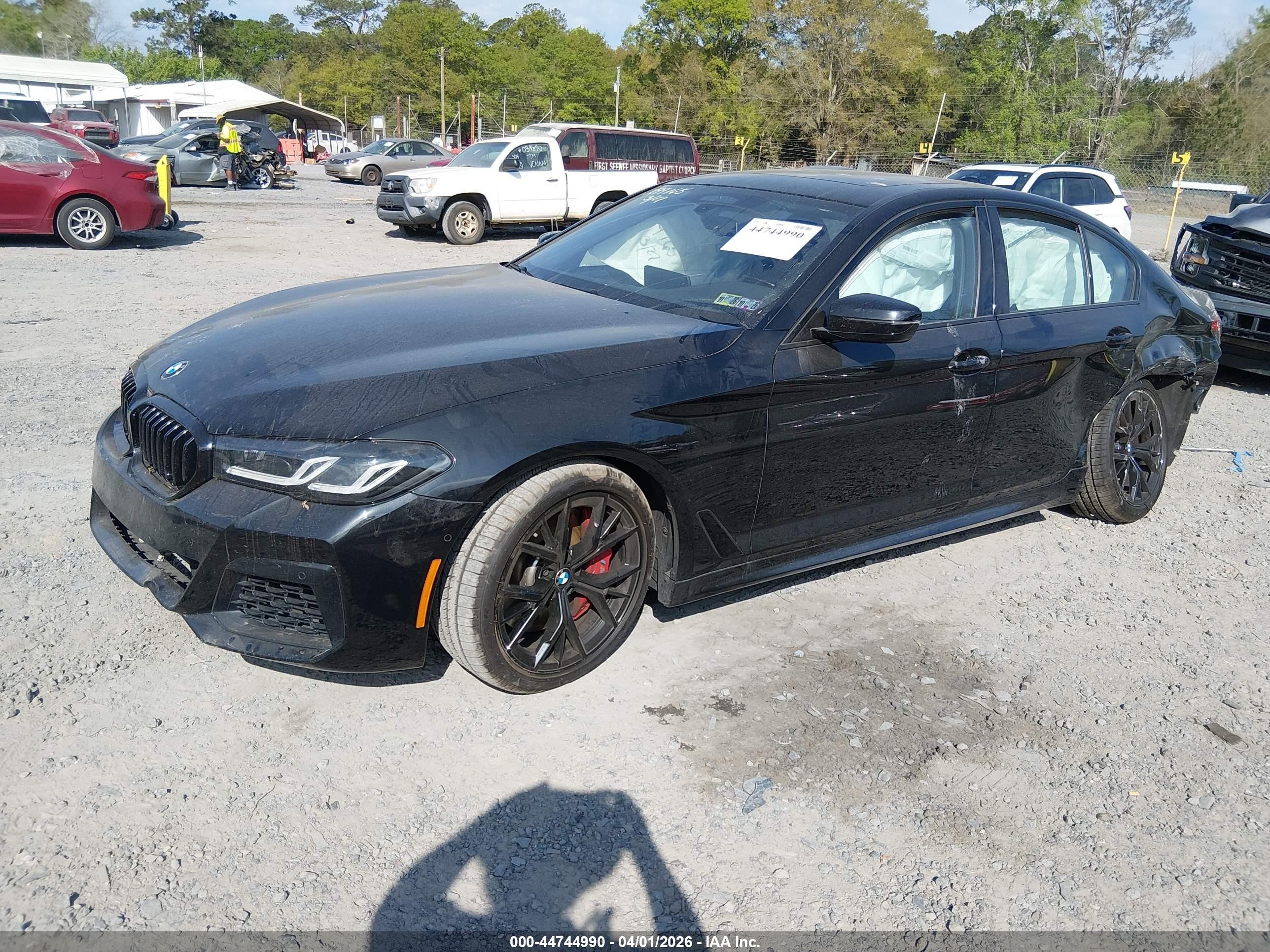 2023 Bmw 540 I Xdrive Black vin: WBA73BJ07PWX99165