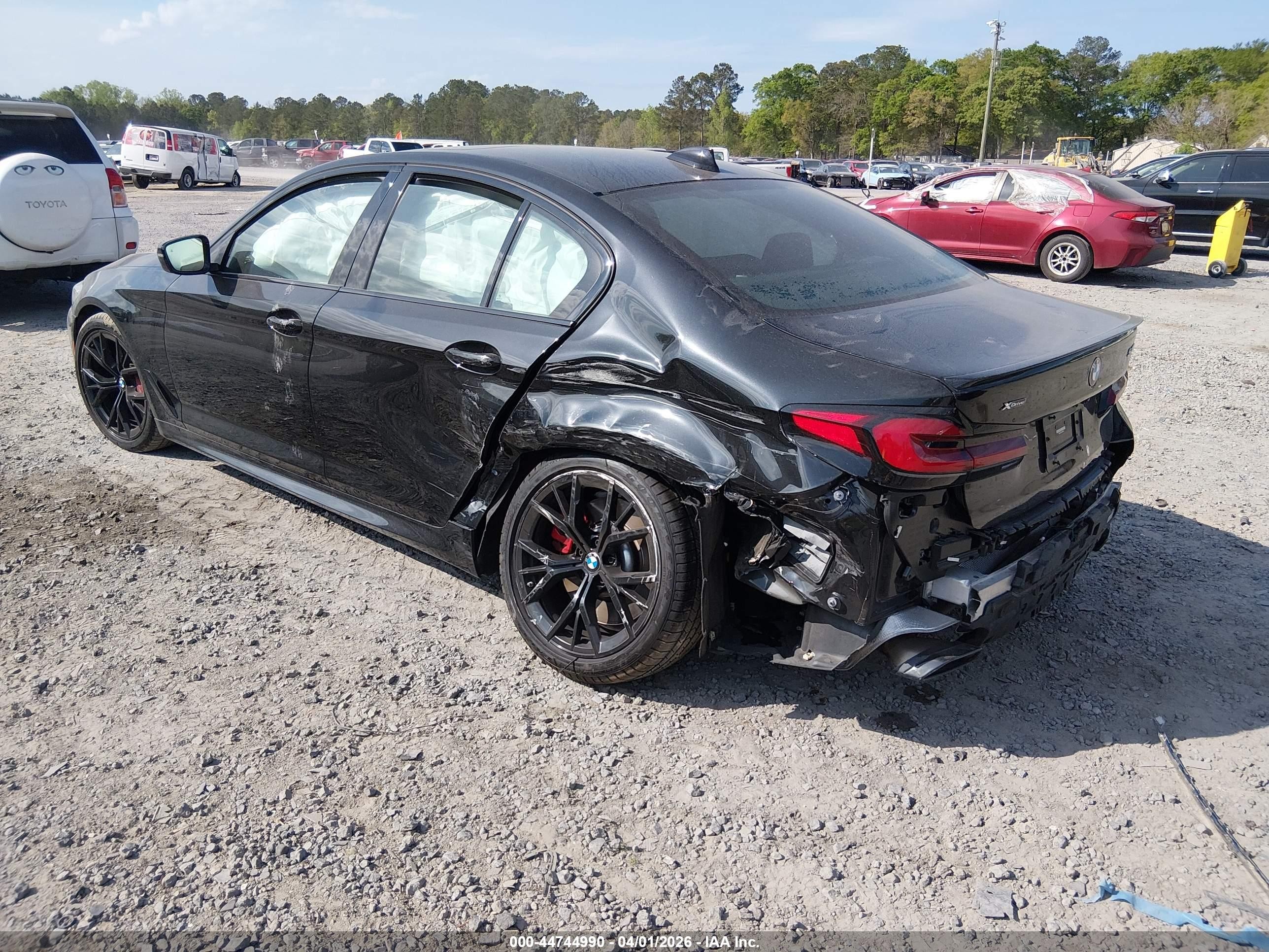 2023 Bmw 540 I Xdrive Black vin: WBA73BJ07PWX99165