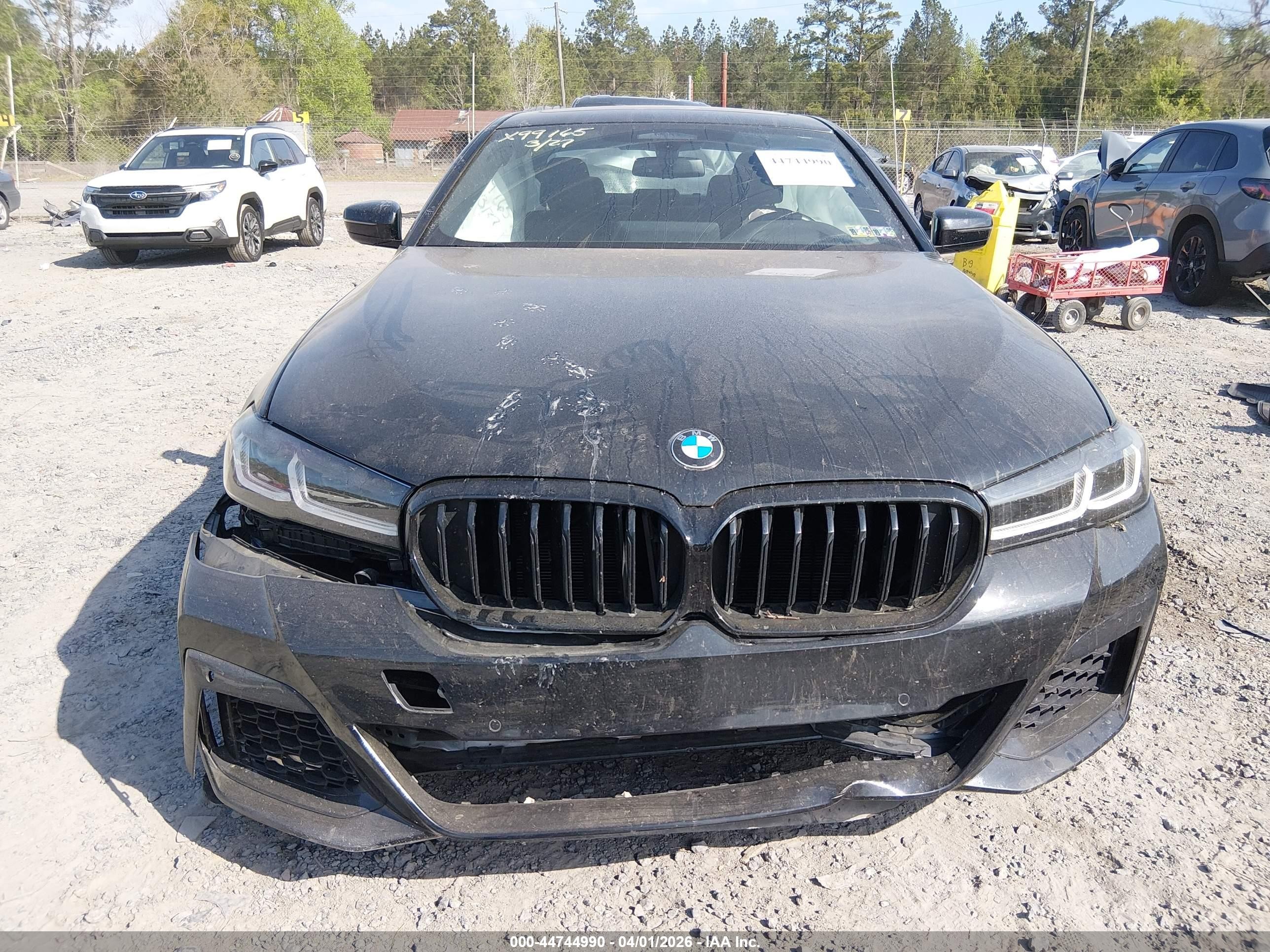 2023 Bmw 540 I Xdrive Black vin: WBA73BJ07PWX99165