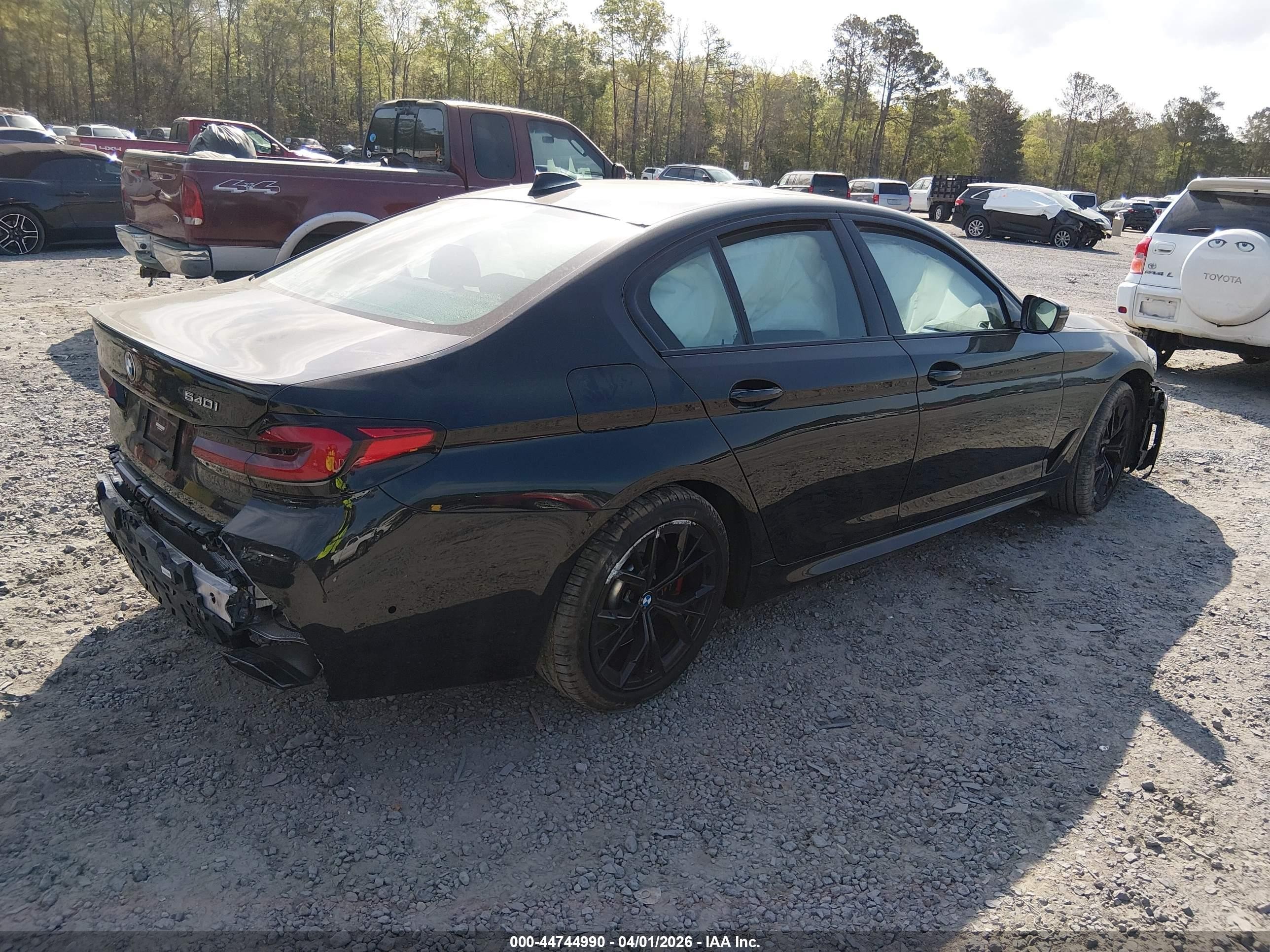 2023 Bmw 540 I Xdrive Black vin: WBA73BJ07PWX99165