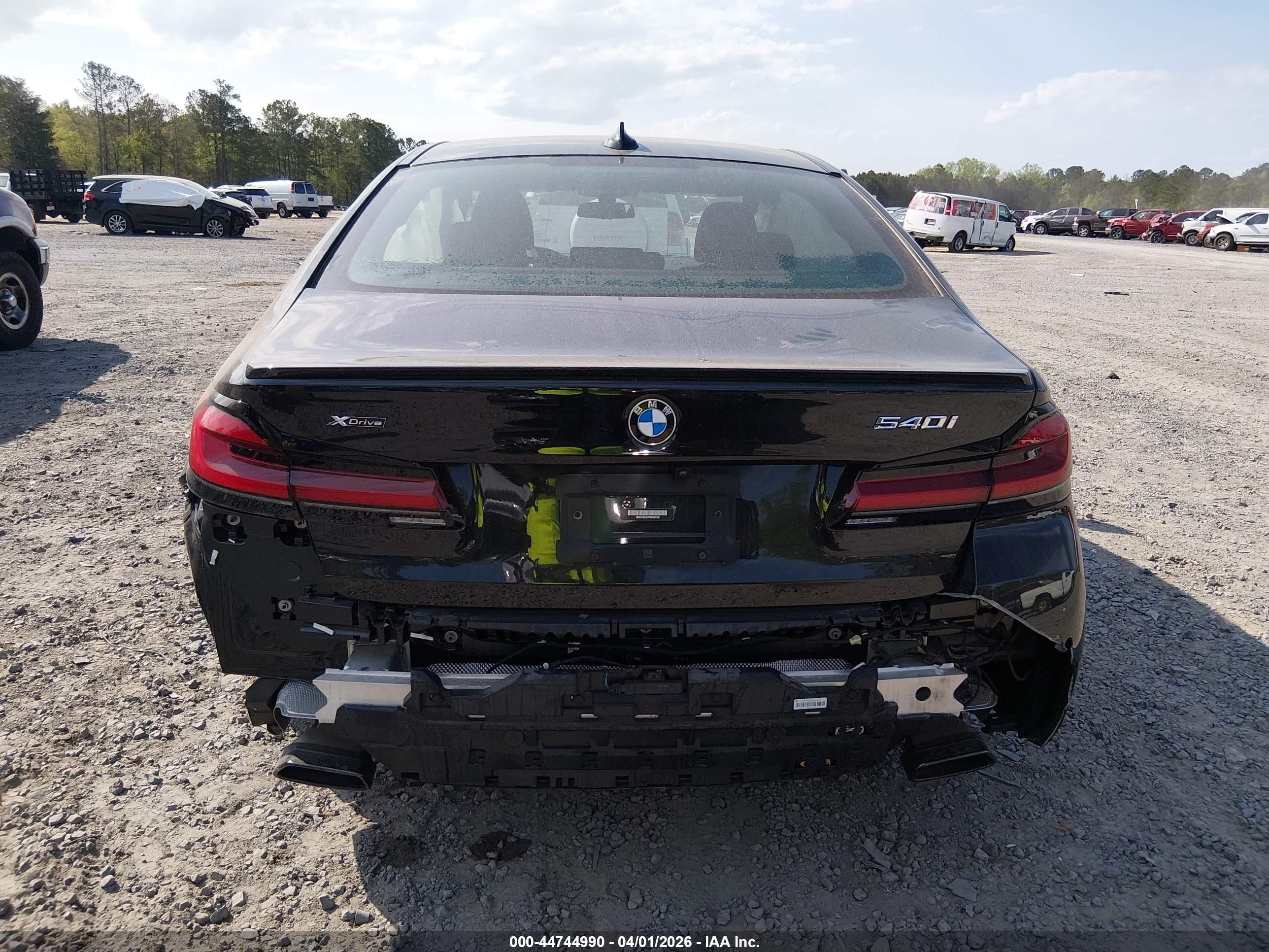 2023 Bmw 540 I Xdrive Black vin: WBA73BJ07PWX99165