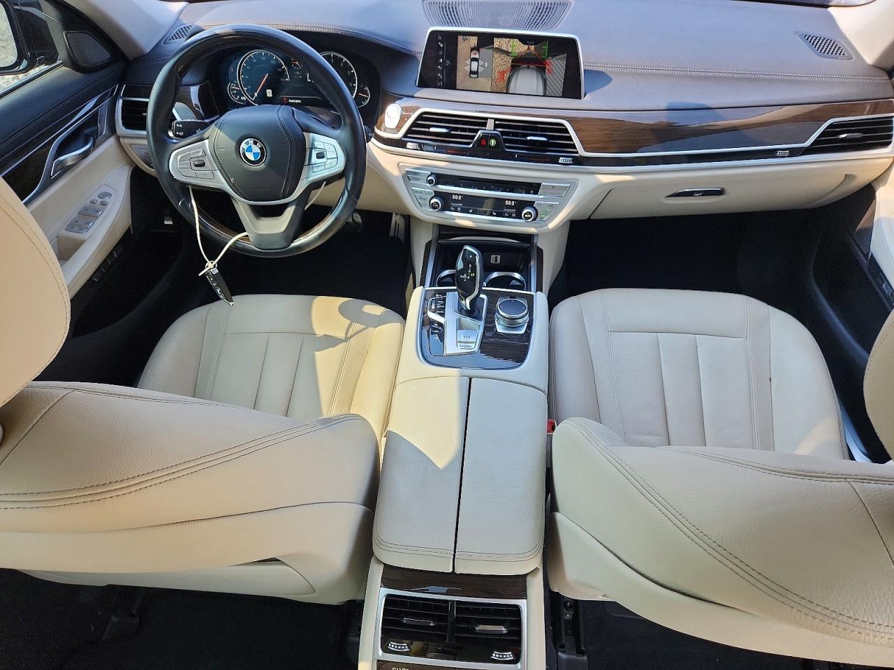 2017 Bmw 740 I Black vin: WBA7E2C30HG741086