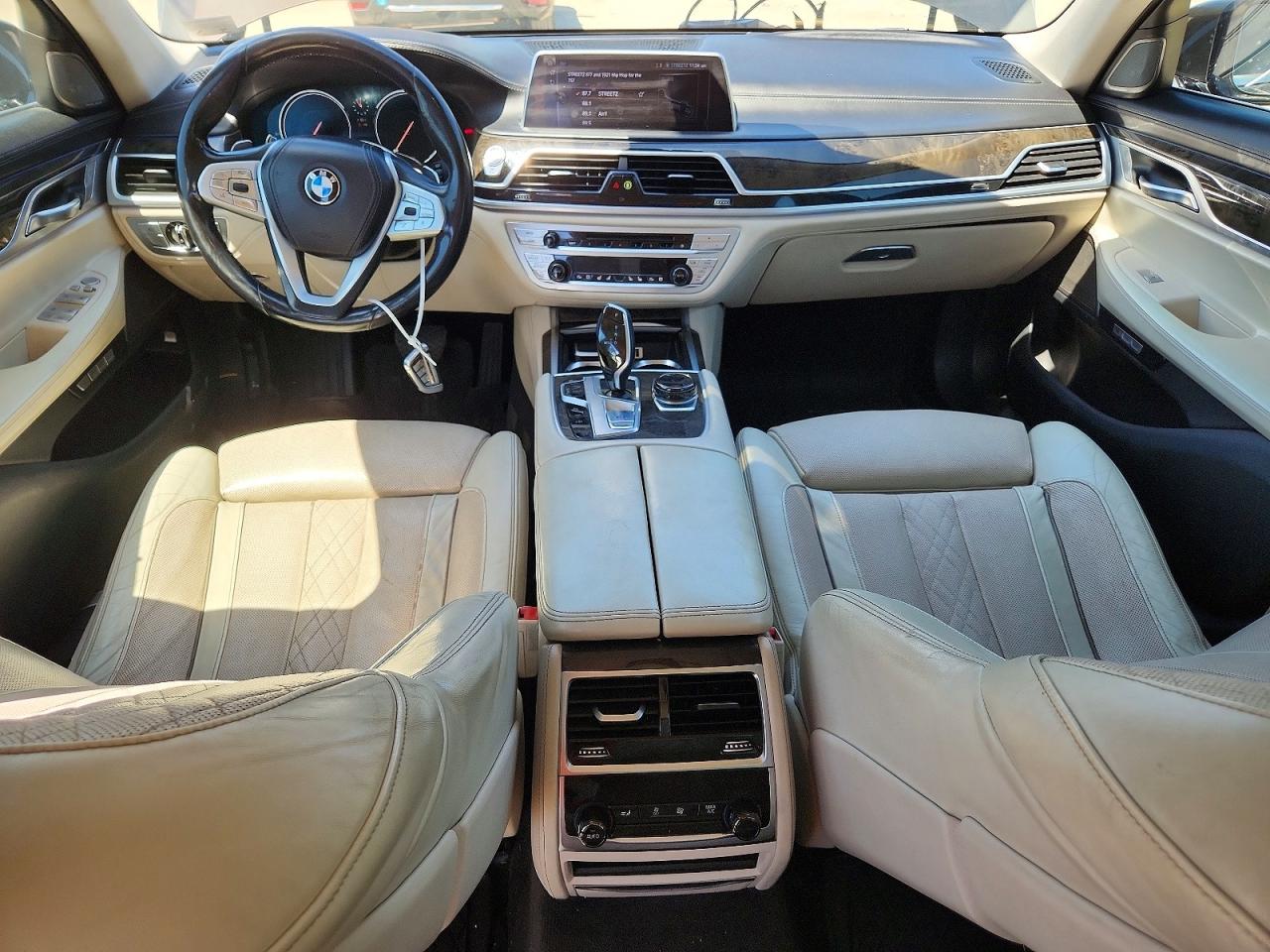 2017 Bmw 740 I Charcoal vin: WBA7E2C51HG739395