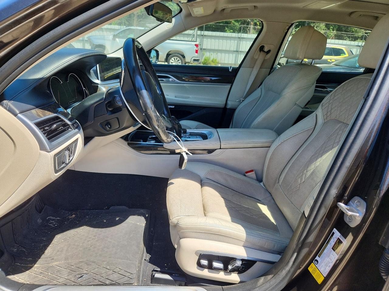 2017 Bmw 740 I Charcoal vin: WBA7E2C51HG739395